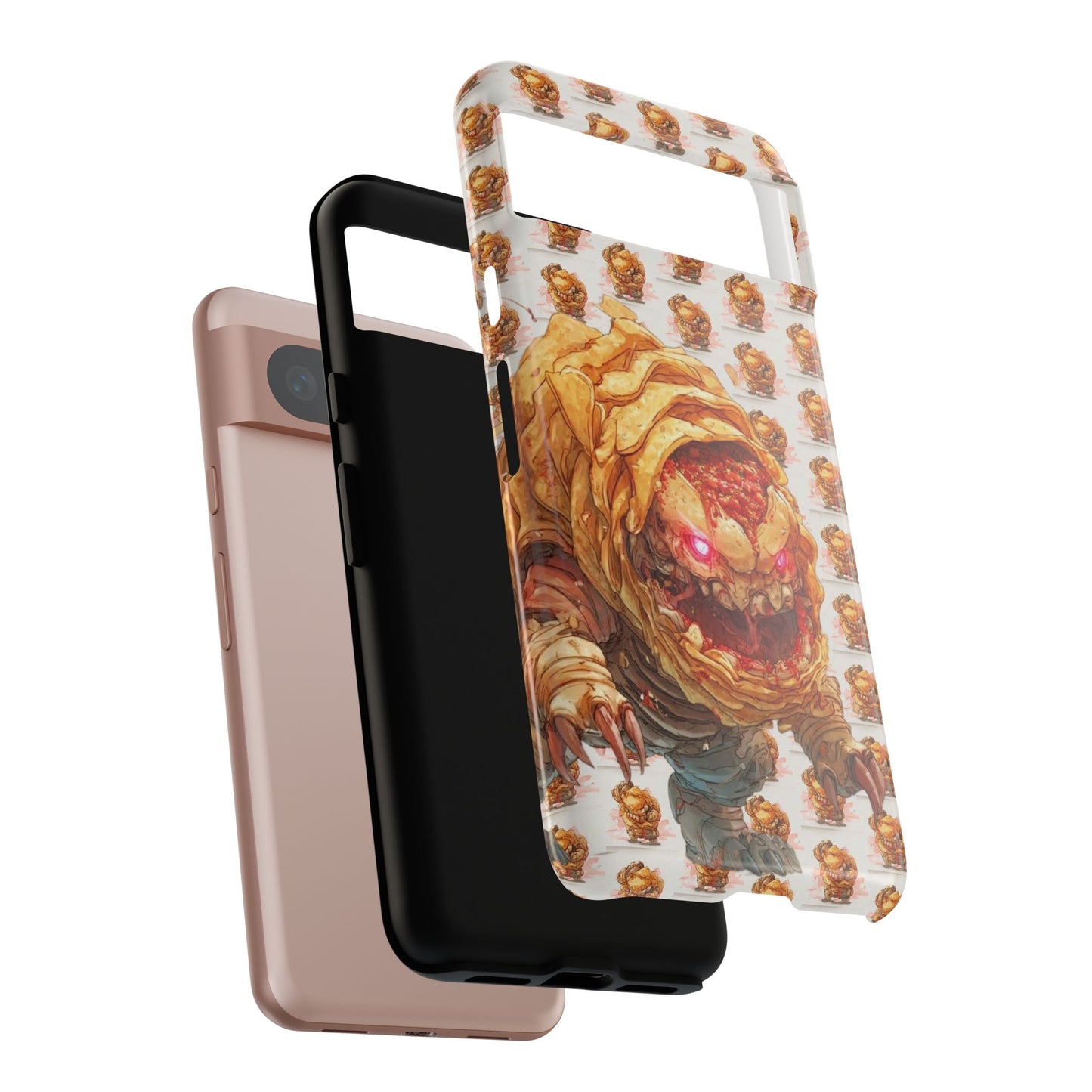 MOUMONS007 Phone Case — Durable Protective iPhone Cover with Creepy Art