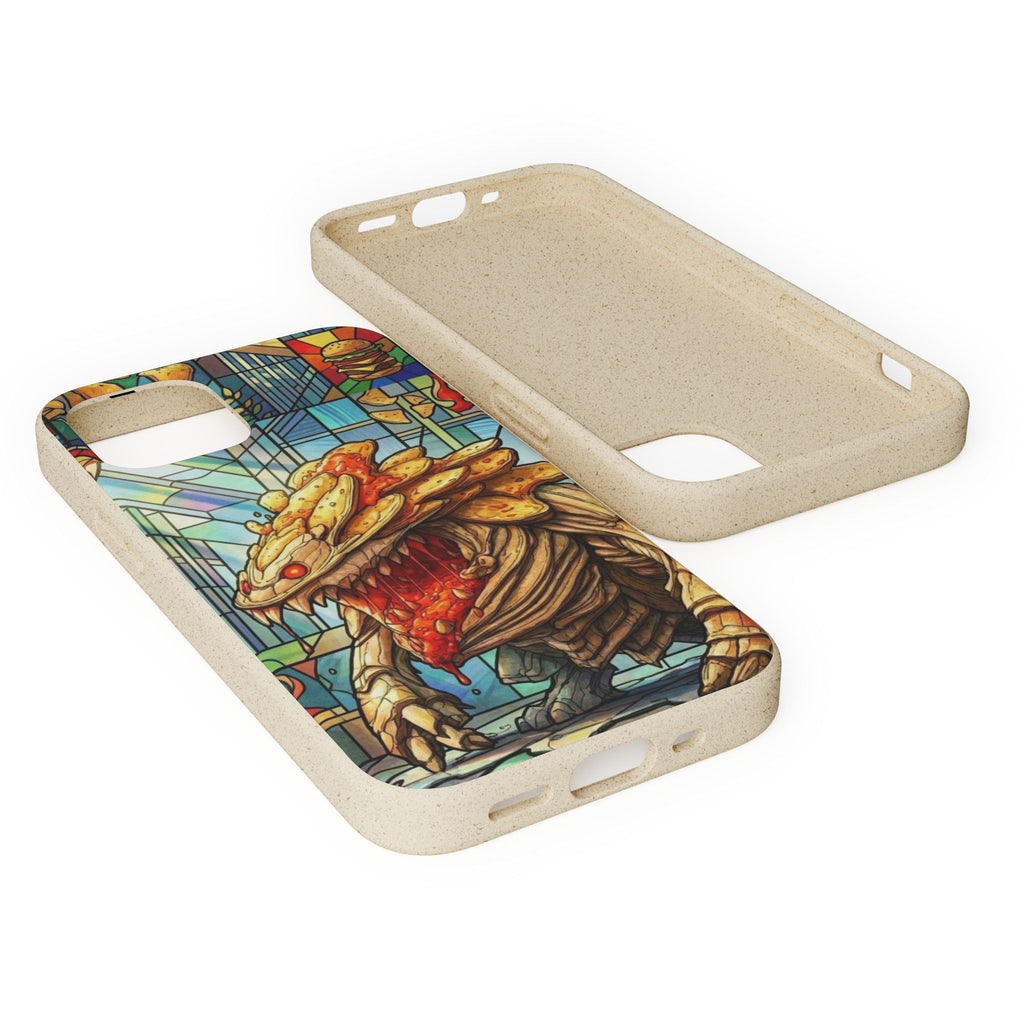 Special MOUMONS006 stained glass Biodegradable Phone Case