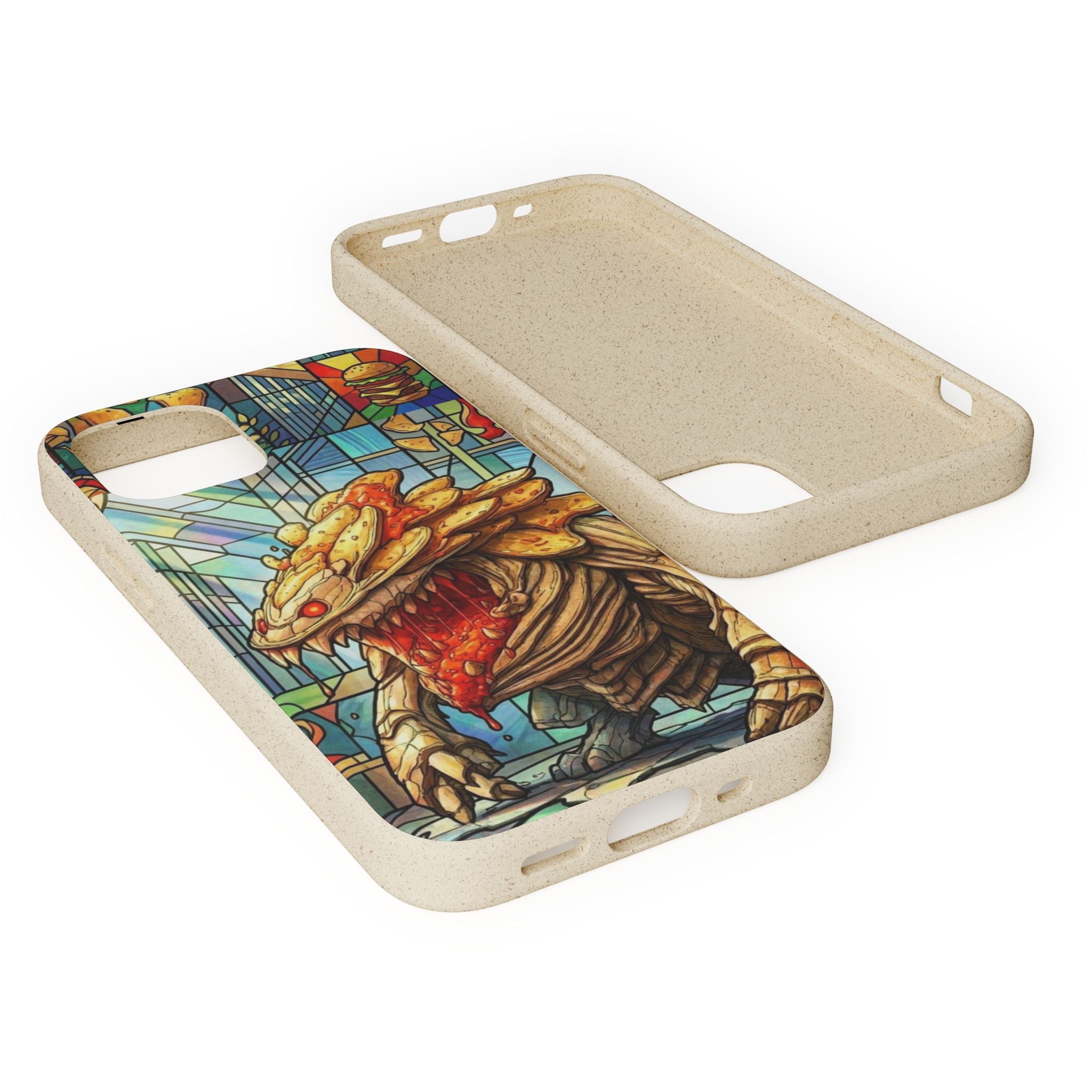 Special MOUMONS006 stained glass Biodegradable Phone Case