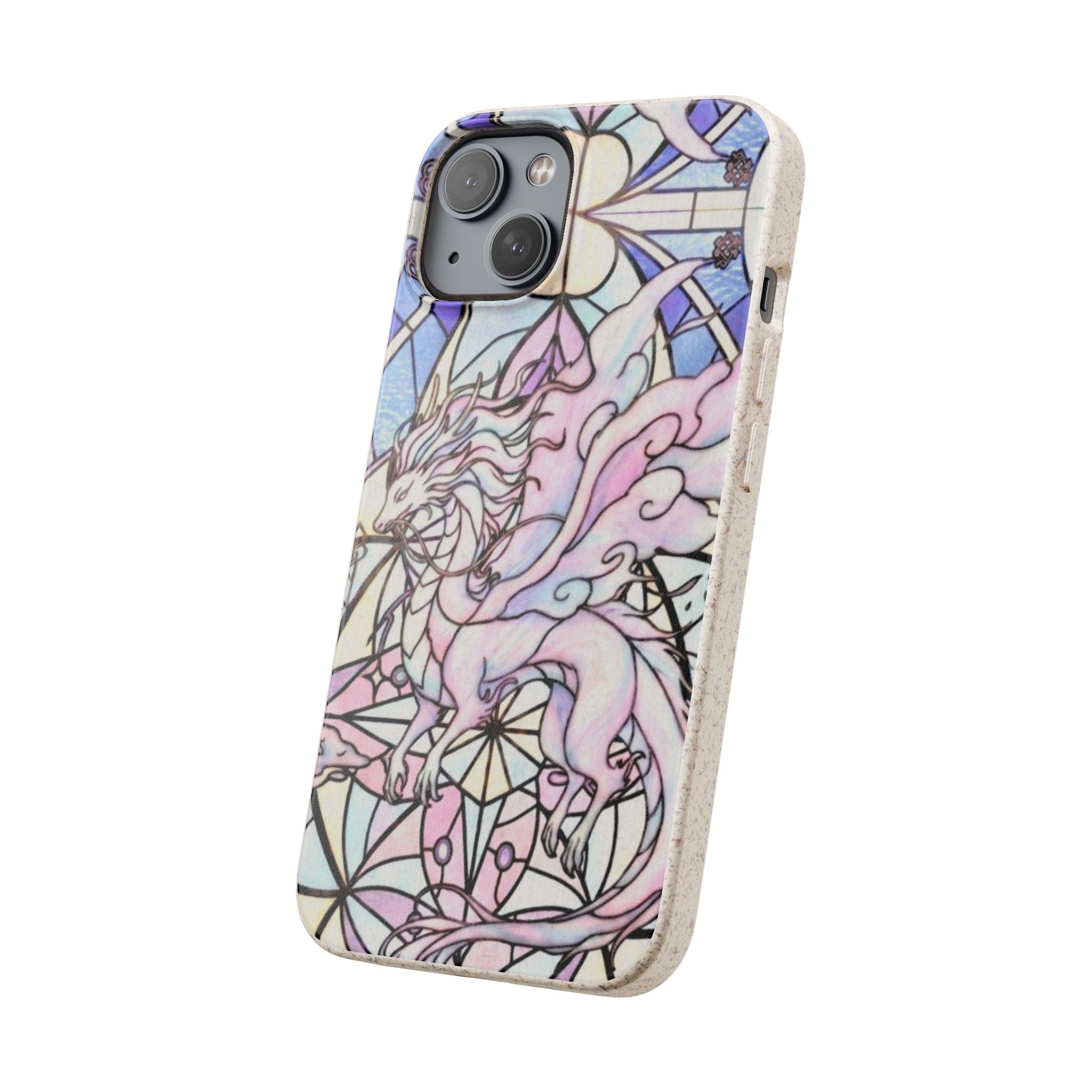 Special MOUMONS024 stained glass biodegradable Phone Case