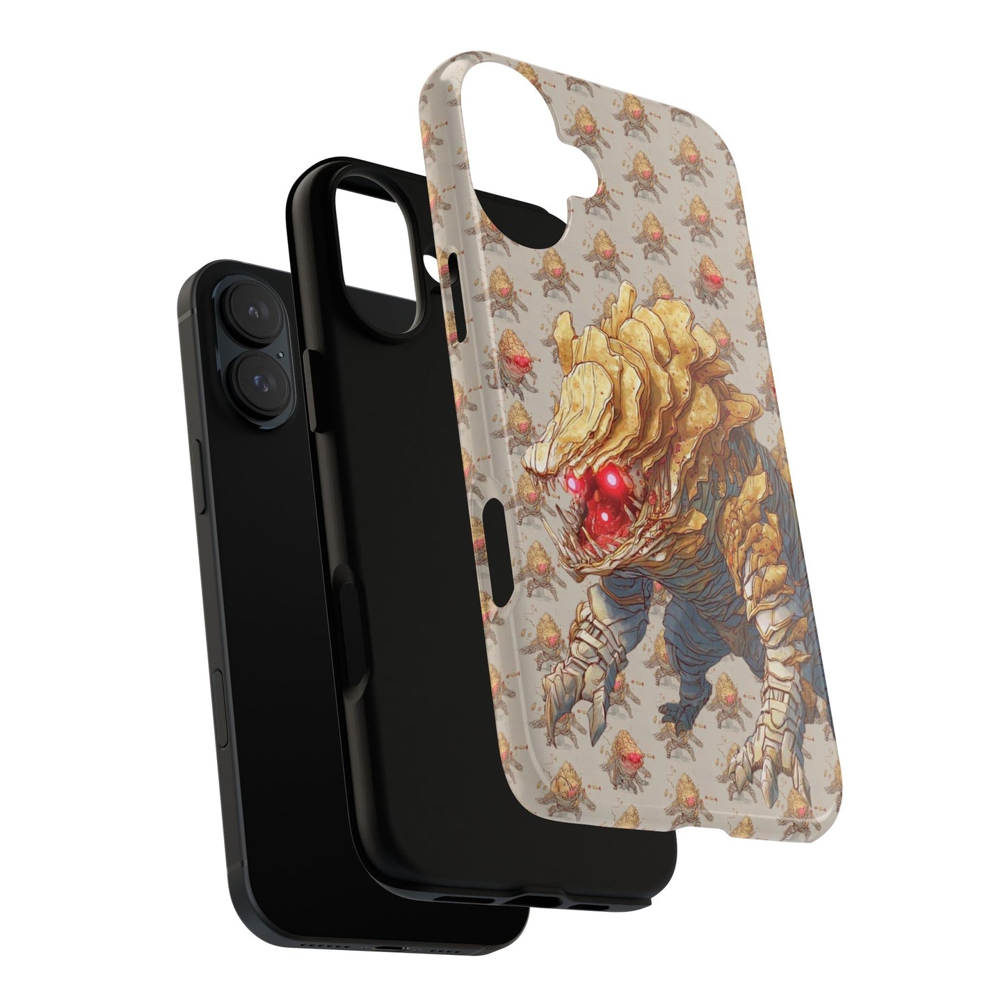 MOUMONS008 Phone Case — Gaming Beast with Red Eyes