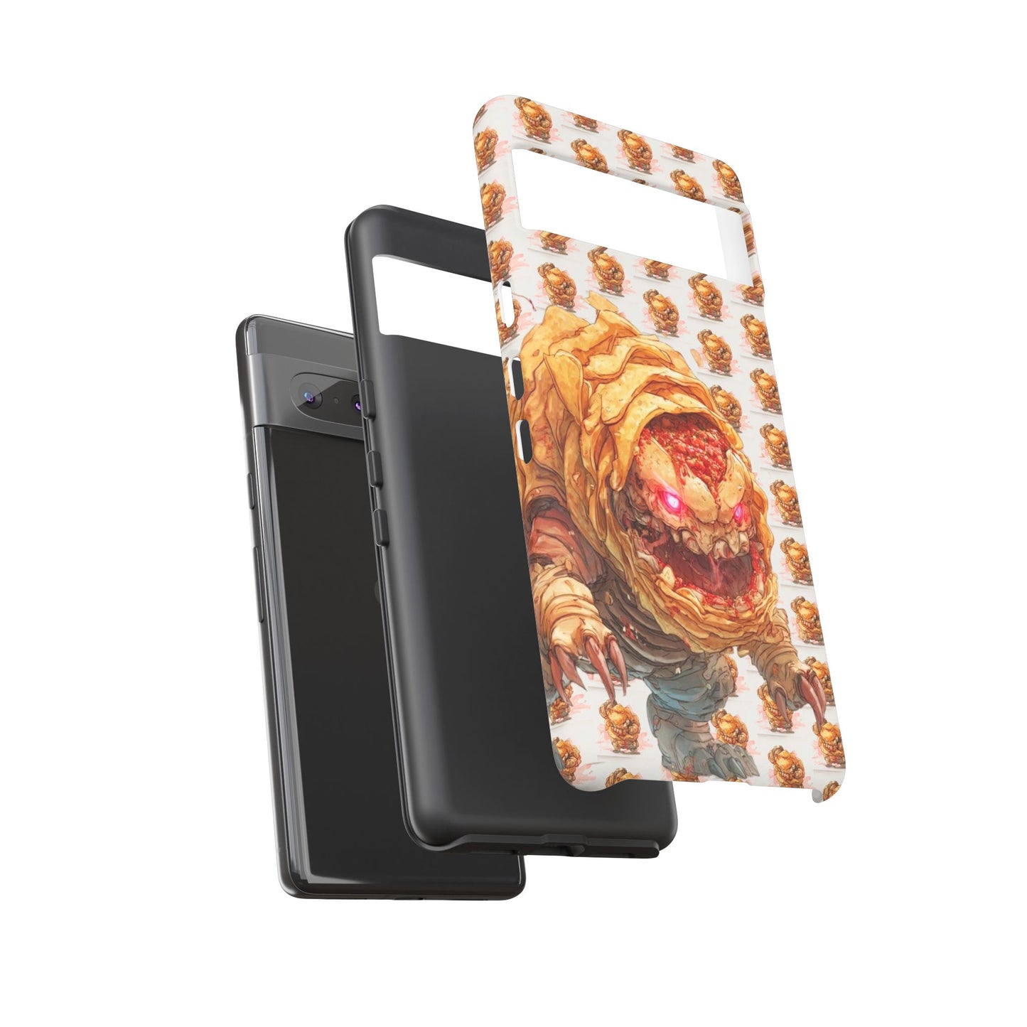 MOUMONS007 Phone Case — Durable Protective iPhone Cover with Creepy Art