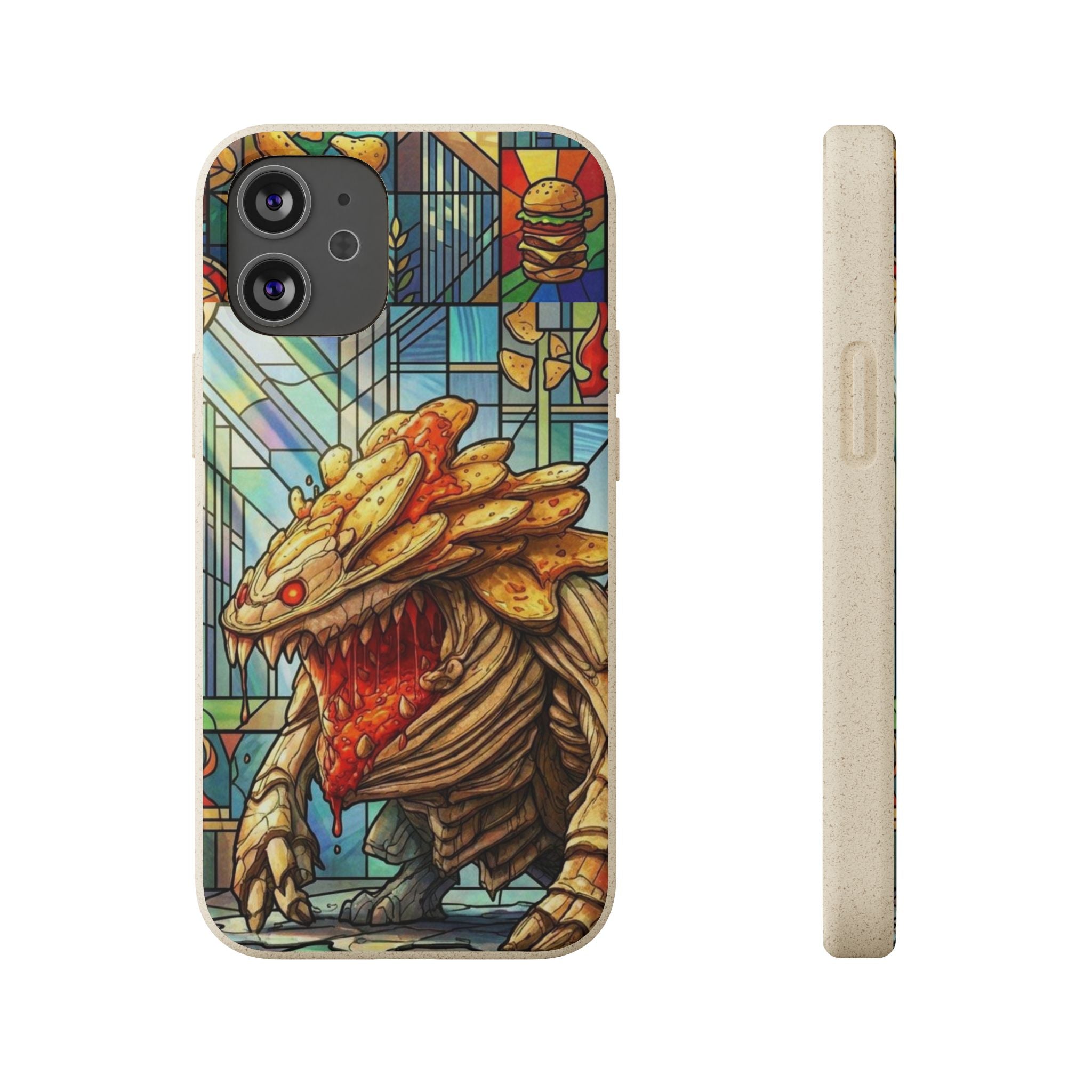 Special MOUMONS006 stained glass Biodegradable Phone Case