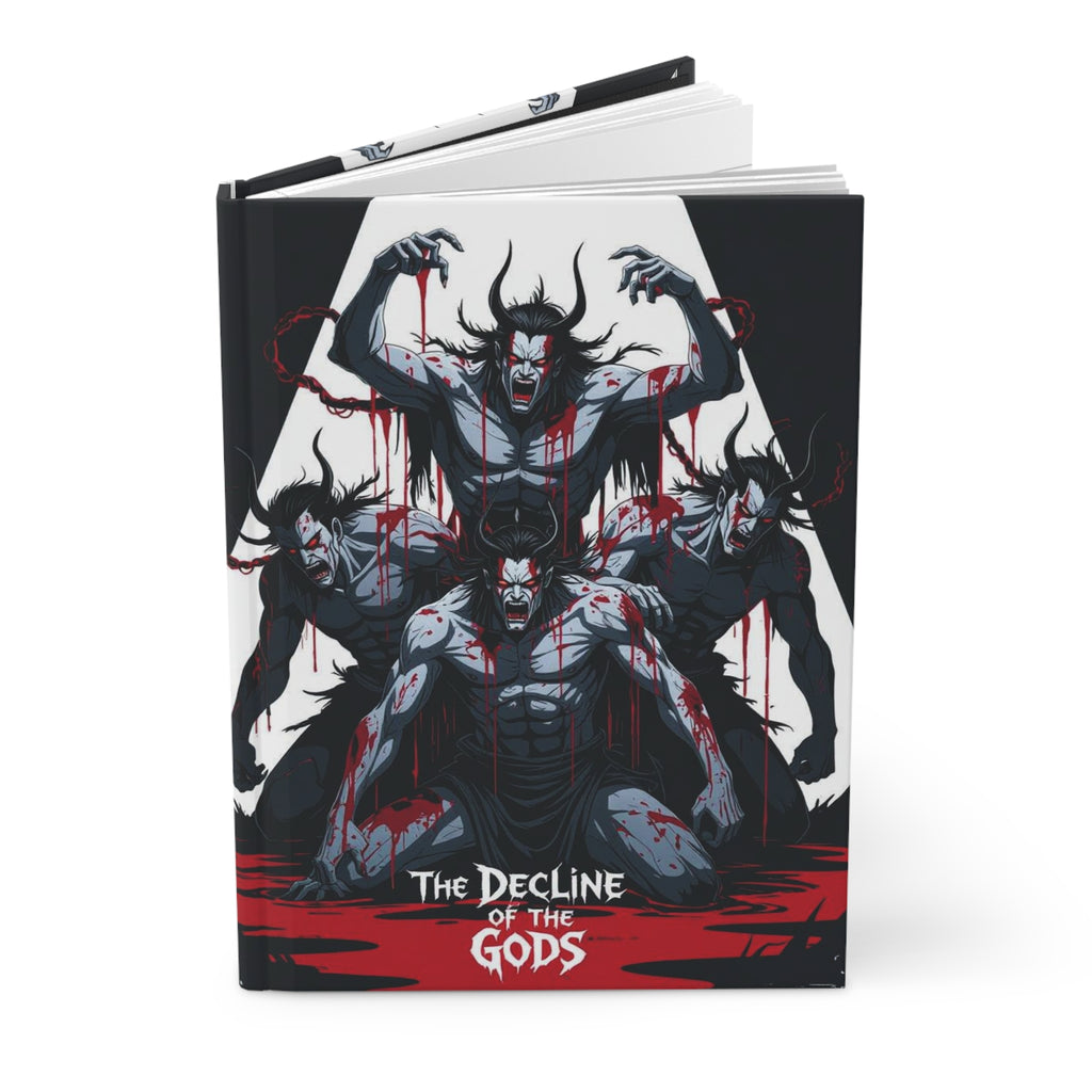 Hardcover Journal — The Decline of the Demons: Dark Horror Art Notebook