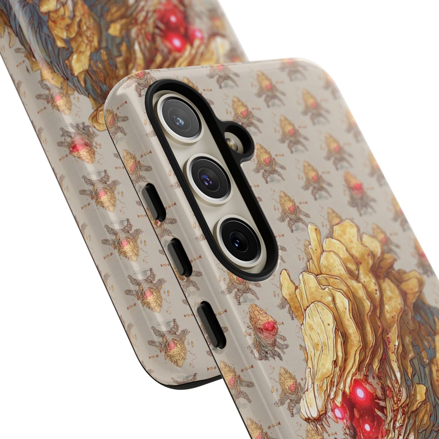 MOUMONS008 Phone Case — Gaming Beast with Red Eyes