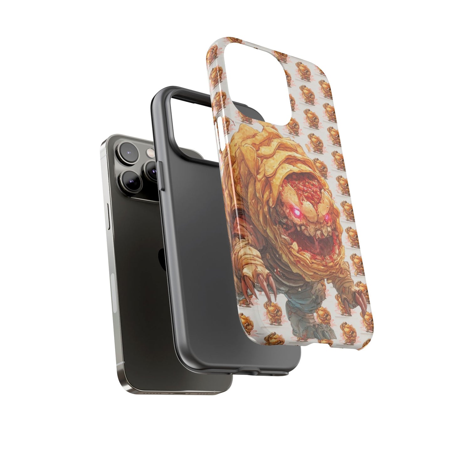 MOUMONS007 Phone Case — Durable Protective iPhone Cover with Creepy Art