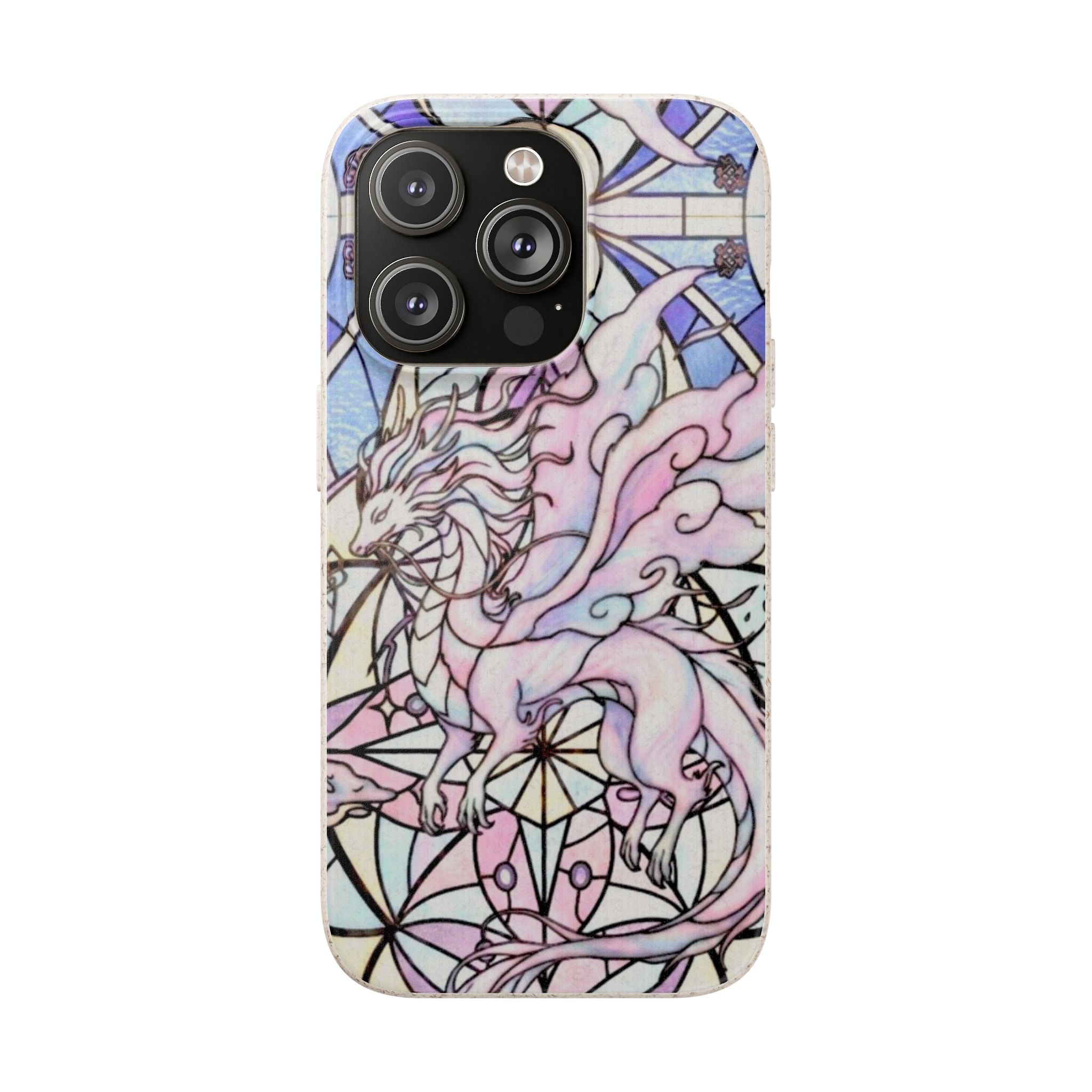 Special MOUMONS024 stained glass biodegradable Phone Case