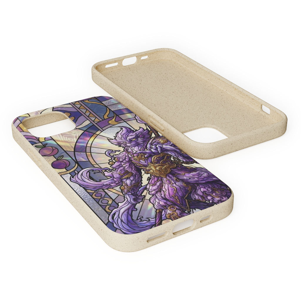 Special MOUMONS003 stained glass Biodegradable Phone Case