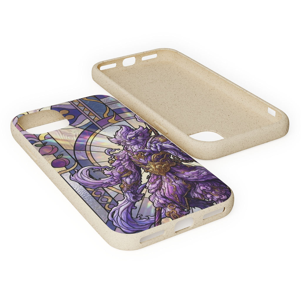 Special MOUMONS003 stained glass Biodegradable Phone Case