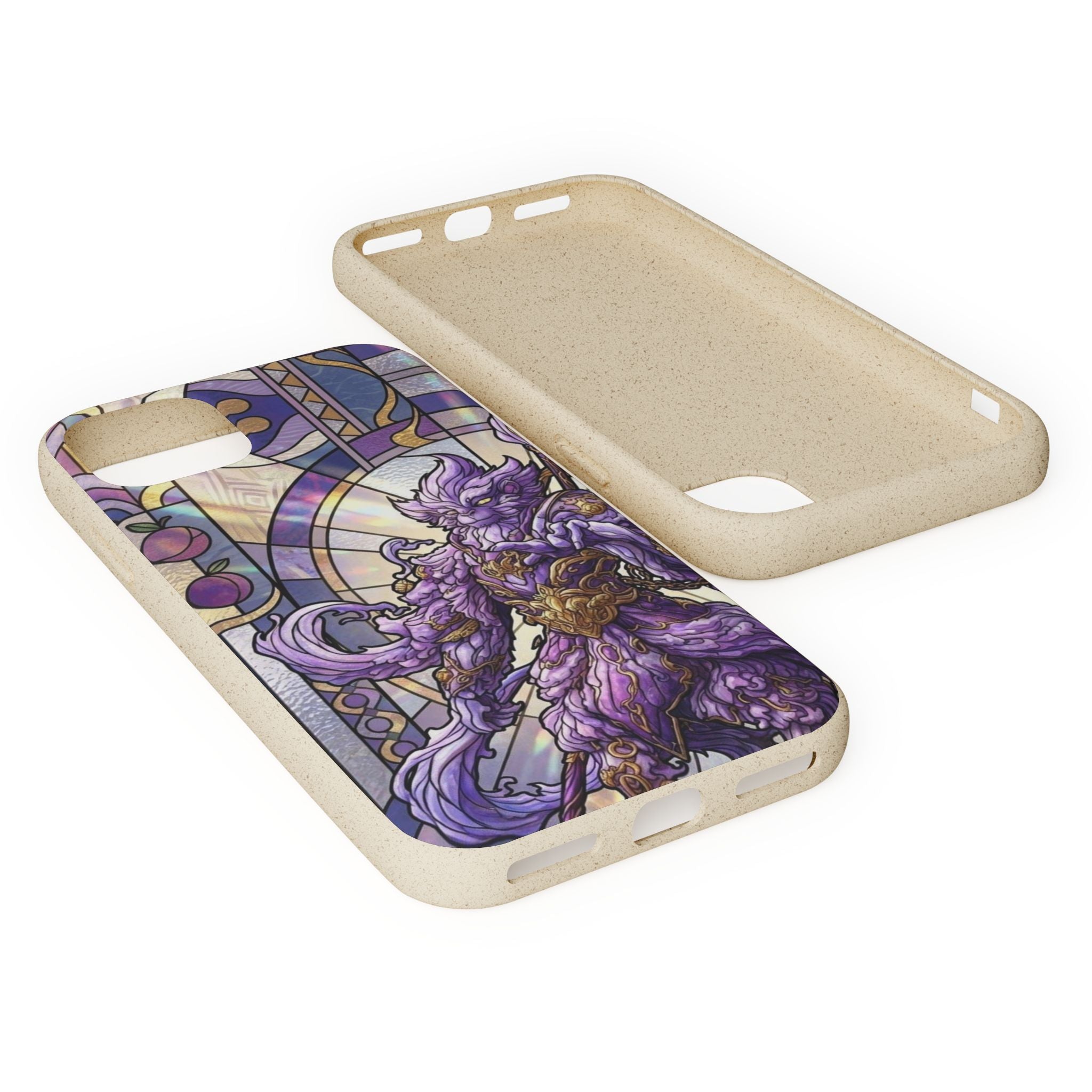 Special MOUMONS003 stained glass Biodegradable Phone Case