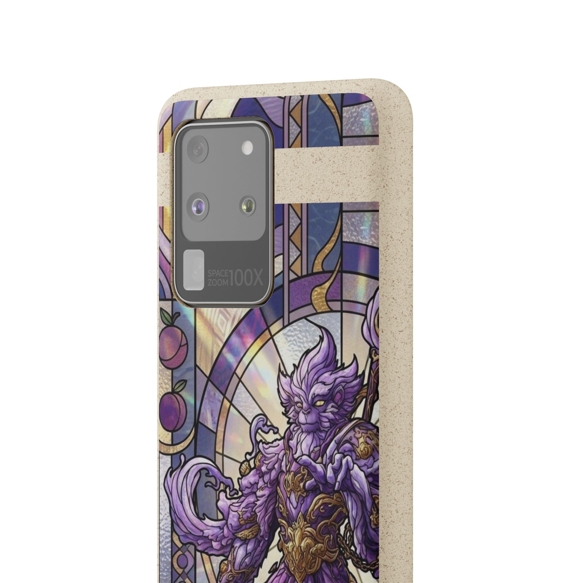 Special MOUMONS003 stained glass Biodegradable Phone Case