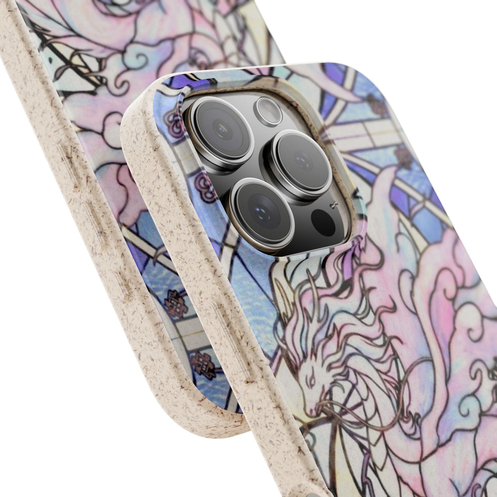 Special MOUMONS024 stained glass biodegradable Phone Case