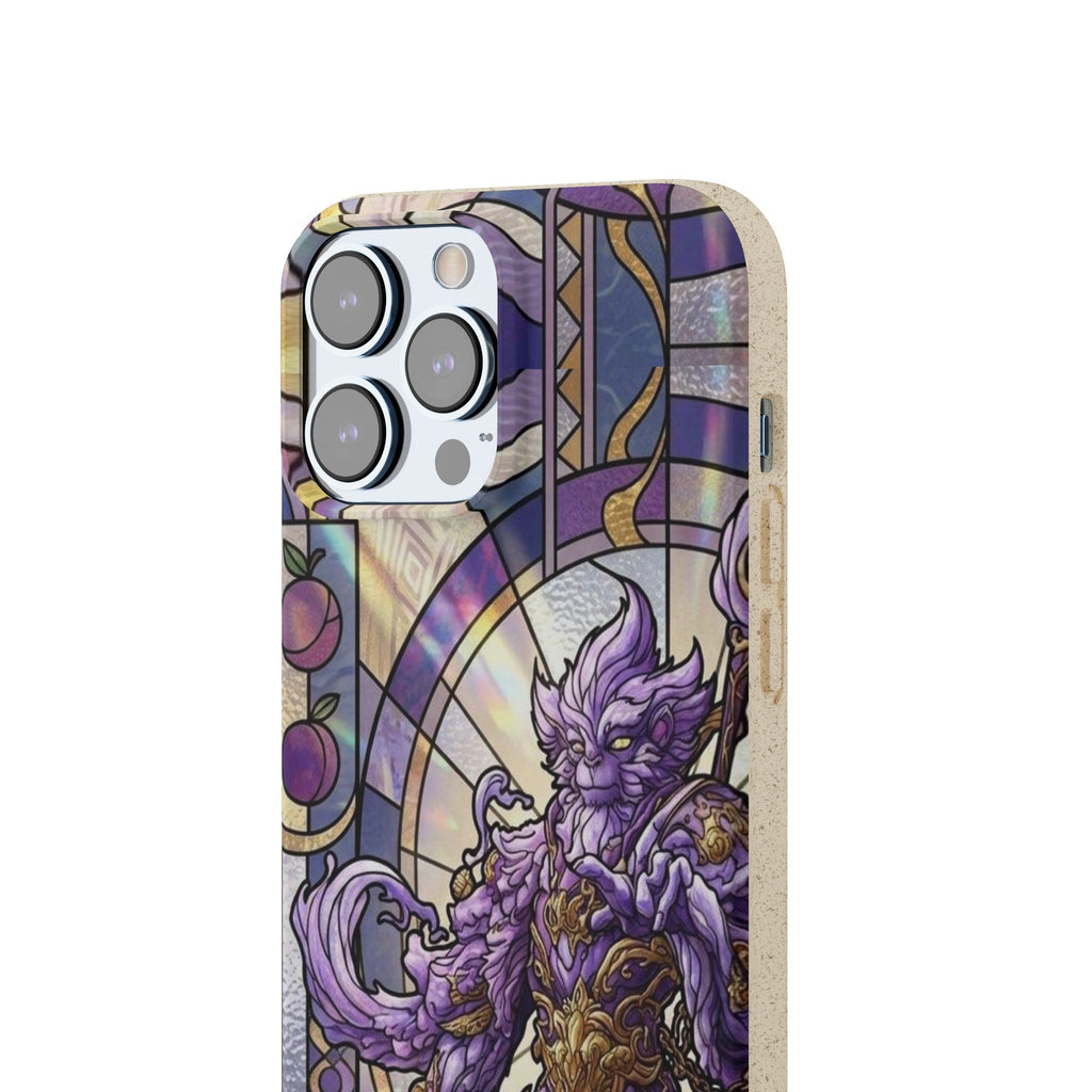 Special MOUMONS003 stained glass Biodegradable Phone Case