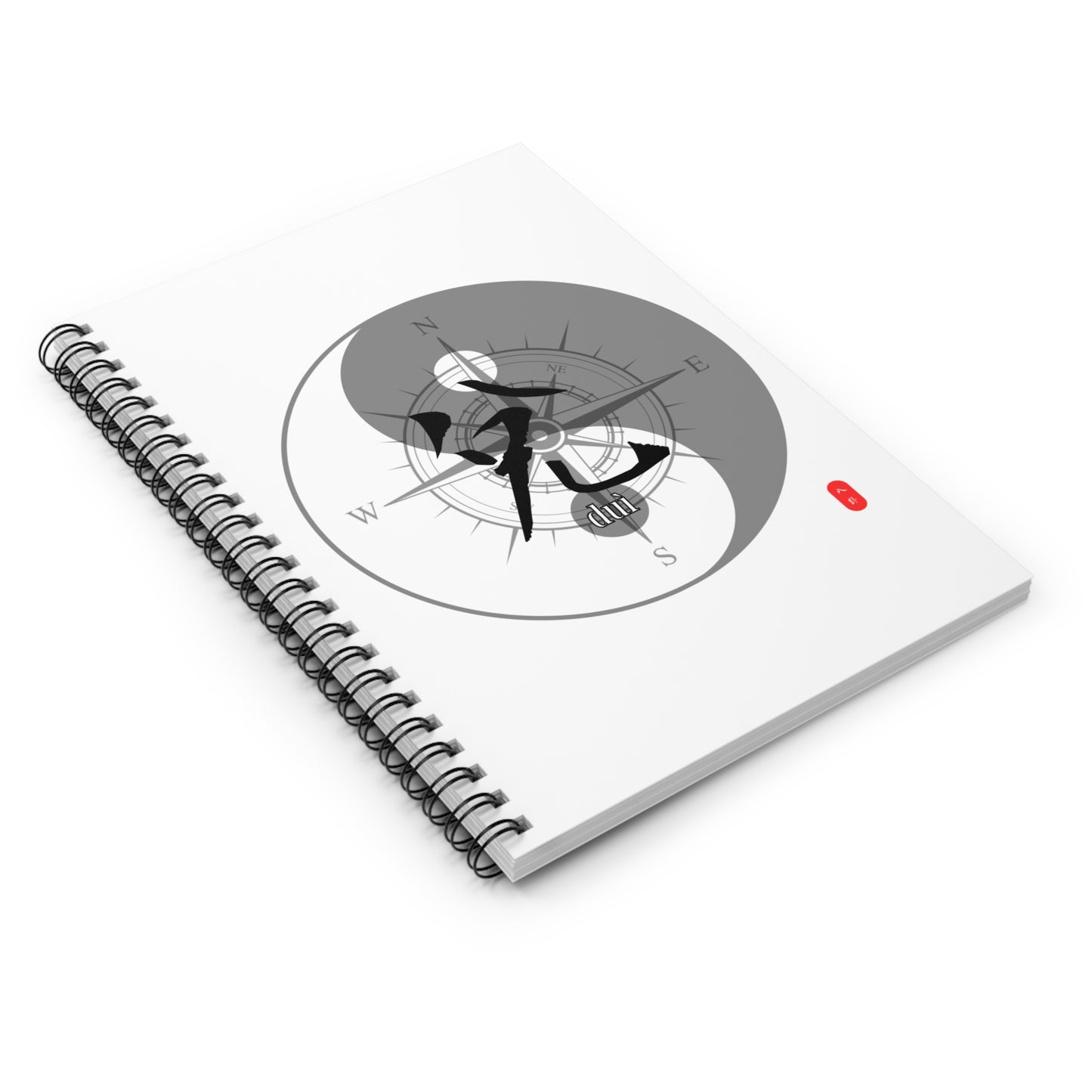 Spiral Notebook - Chinese Wizard Bagua Series, Ruled Line