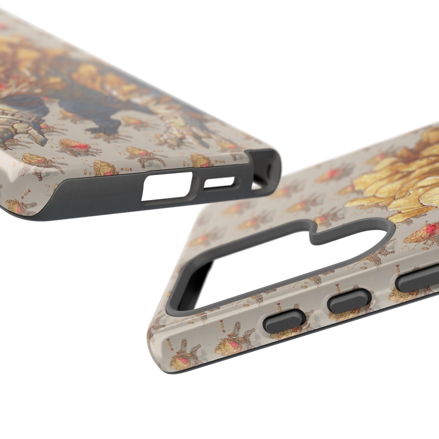 MOUMONS008 Phone Case — Gaming Beast with Red Eyes