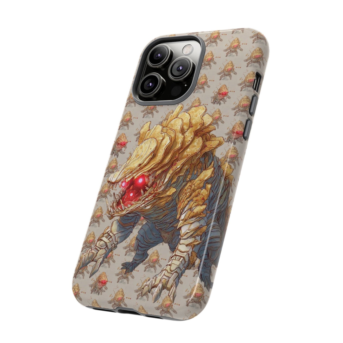 MOUMONS008 Phone Case — Gaming Beast with Red Eyes