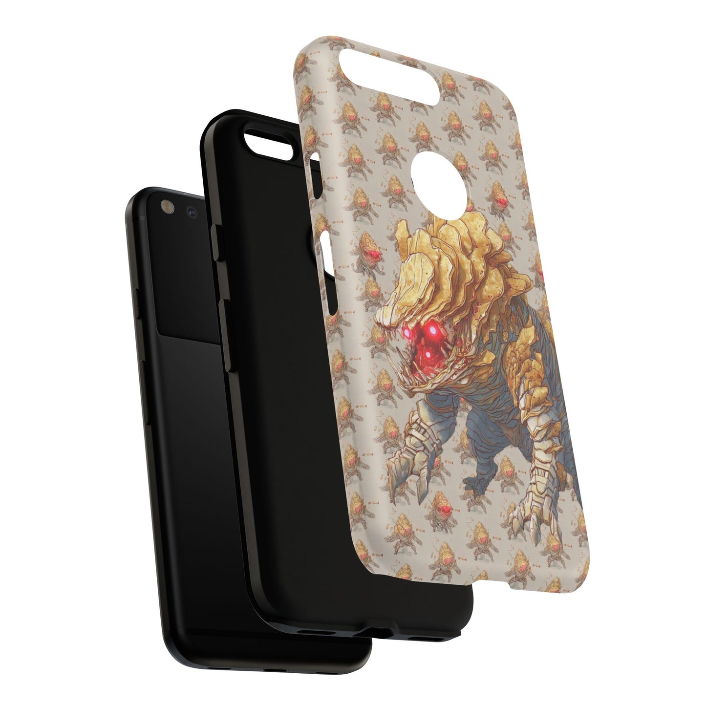 MOUMONS008 Phone Case — Gaming Beast with Red Eyes