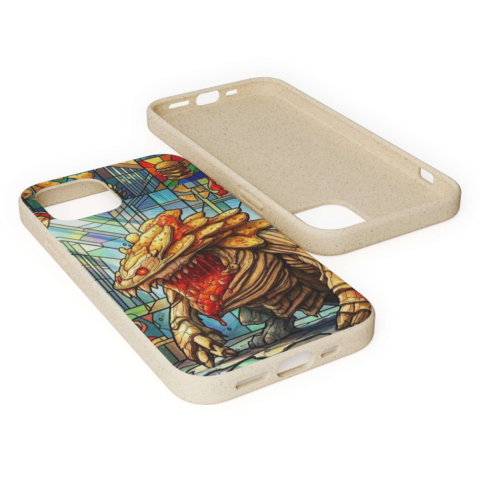 Special MOUMONS006 stained glass Biodegradable Phone Case