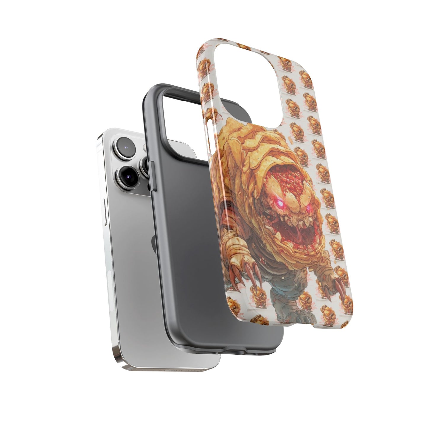 MOUMONS007 Phone Case — Durable Protective iPhone Cover with Creepy Art