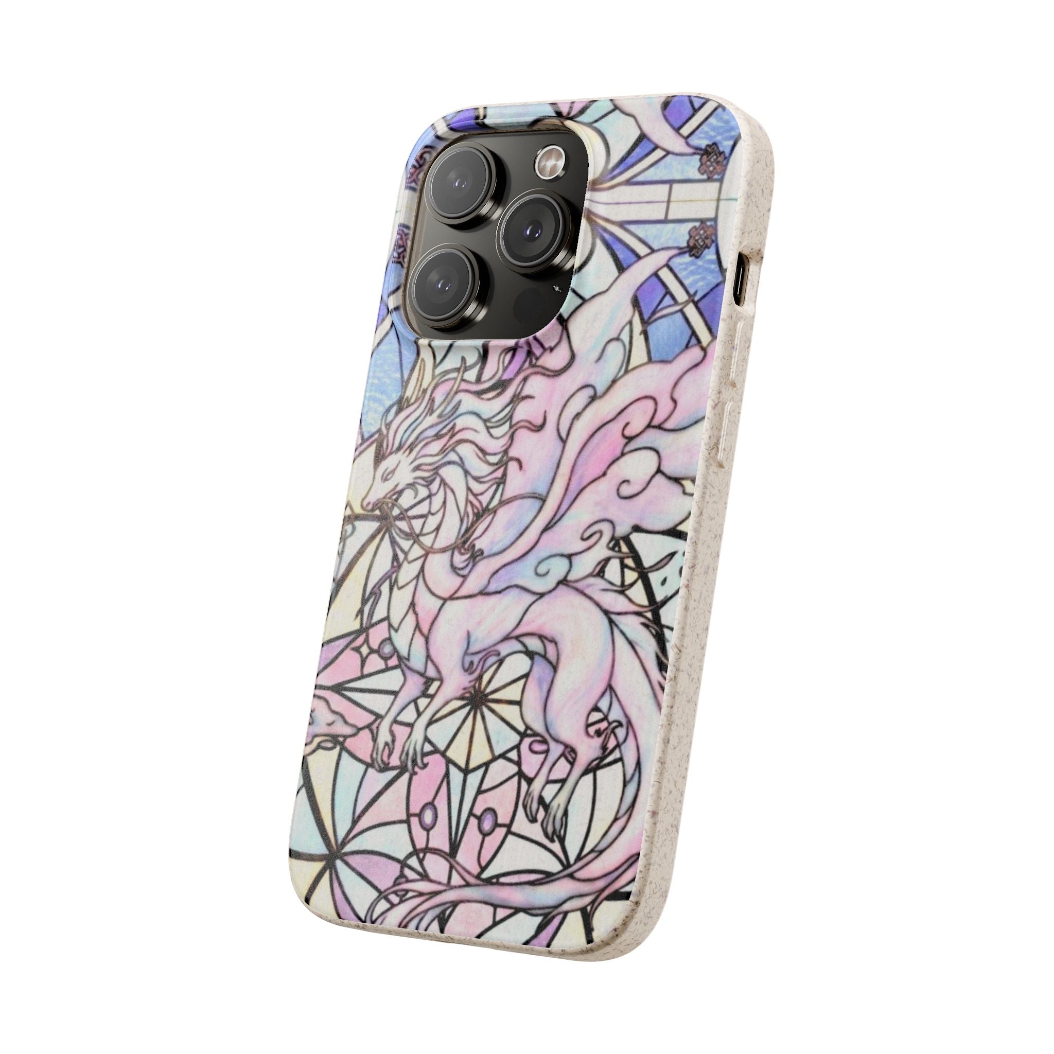 Special MOUMONS024 stained glass biodegradable Phone Case