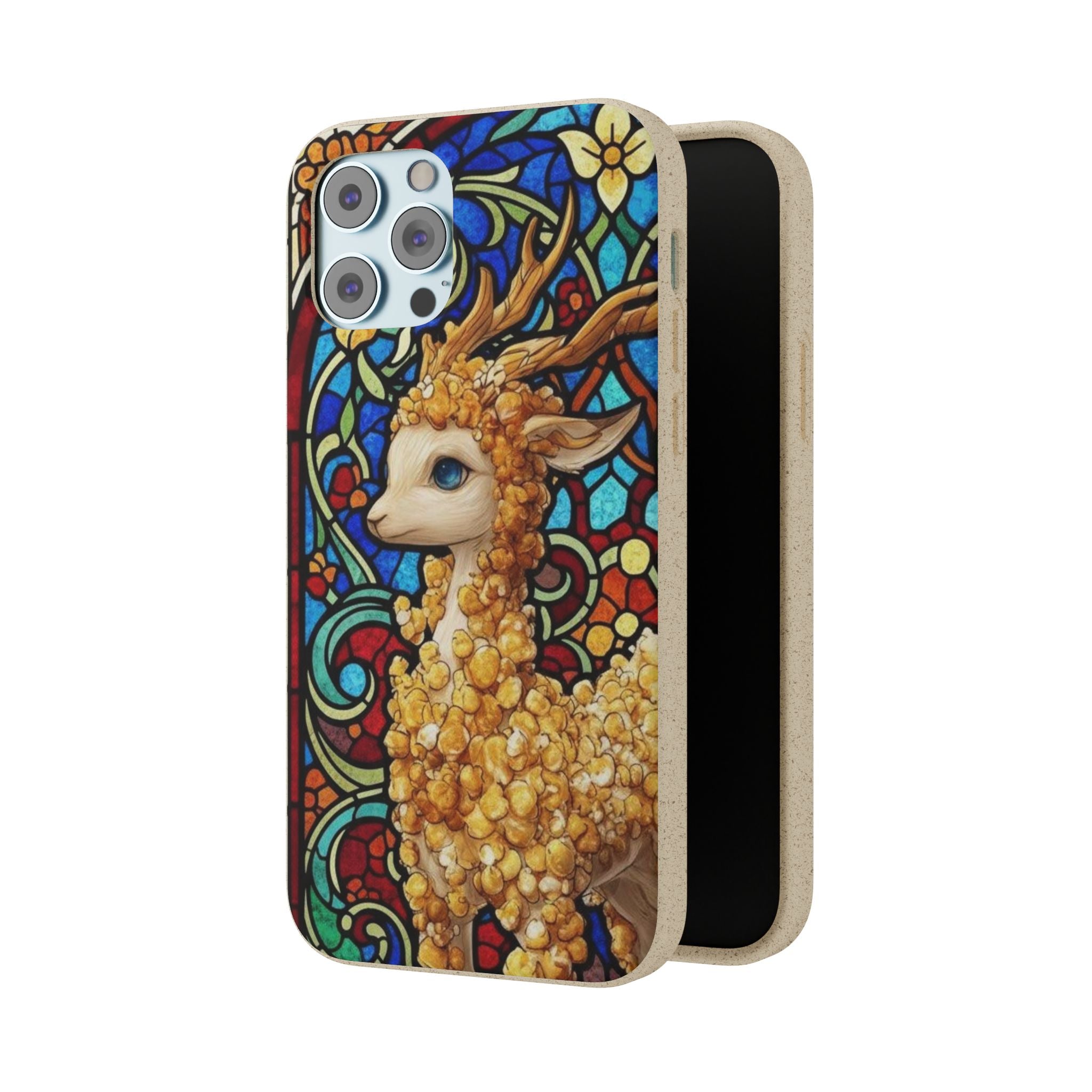 Special MOUMONS001 stained glass Biodegradable Phone Case