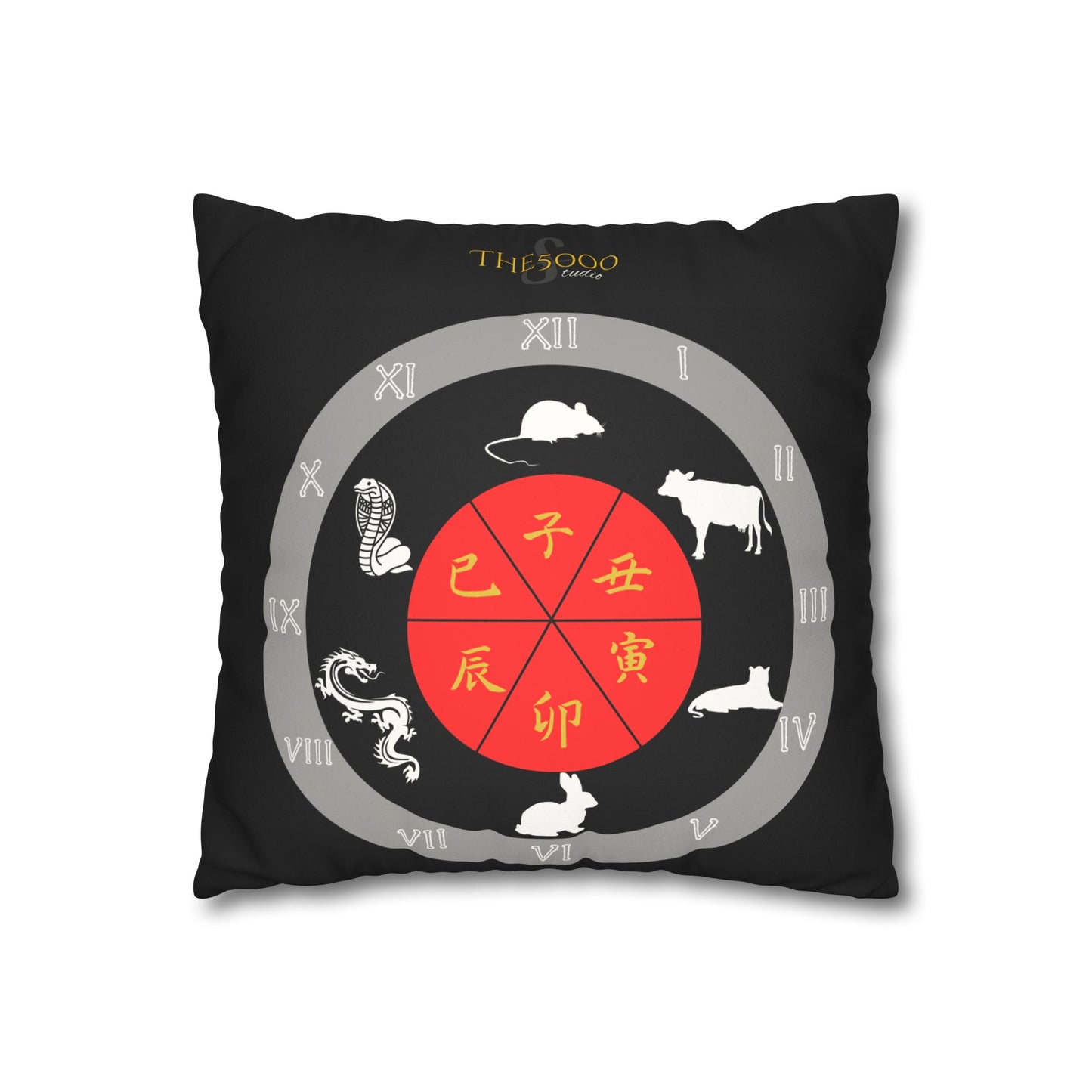 Zodiac Faux Suede Pillowcase | Astrology Decor, Horoscope Gift, Chinese Zodiac, Home Accent, Cozy Living, Unique Cushion