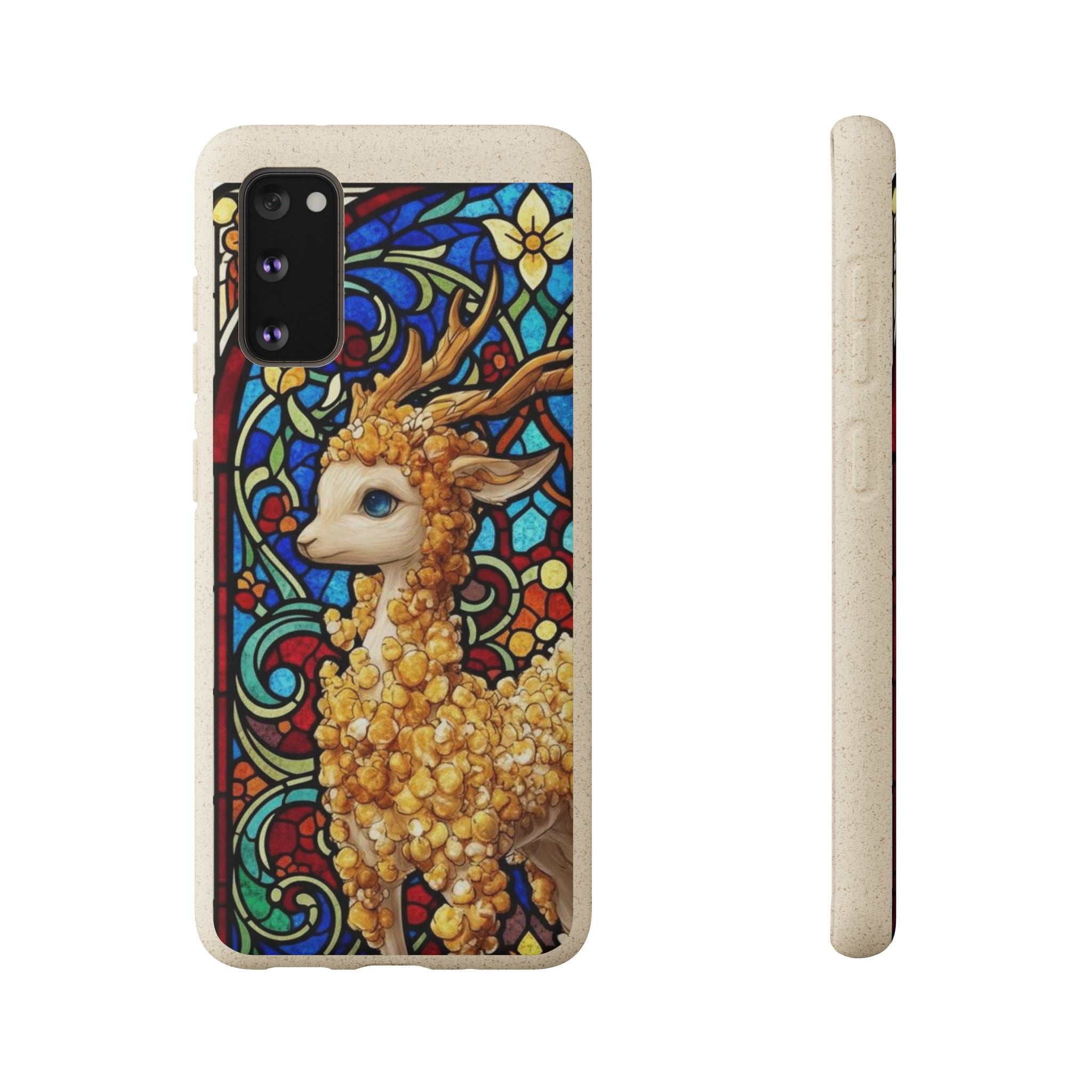 Special MOUMONS001 stained glass Biodegradable Phone Case