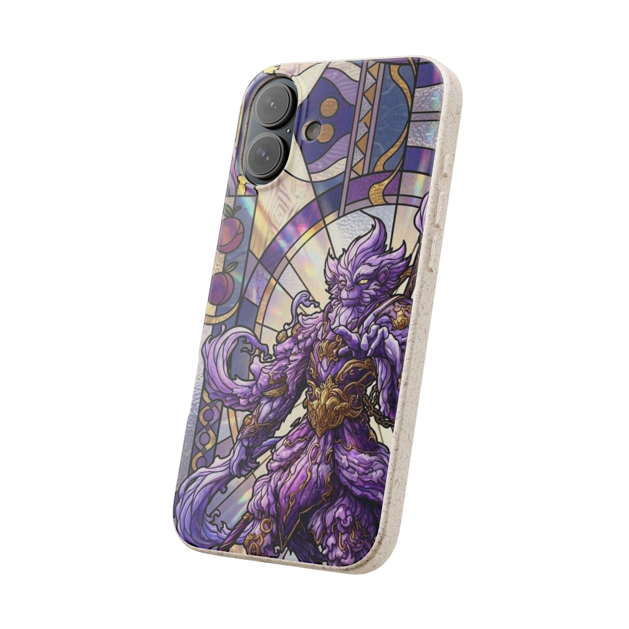 Special MOUMONS003 stained glass Biodegradable Phone Case