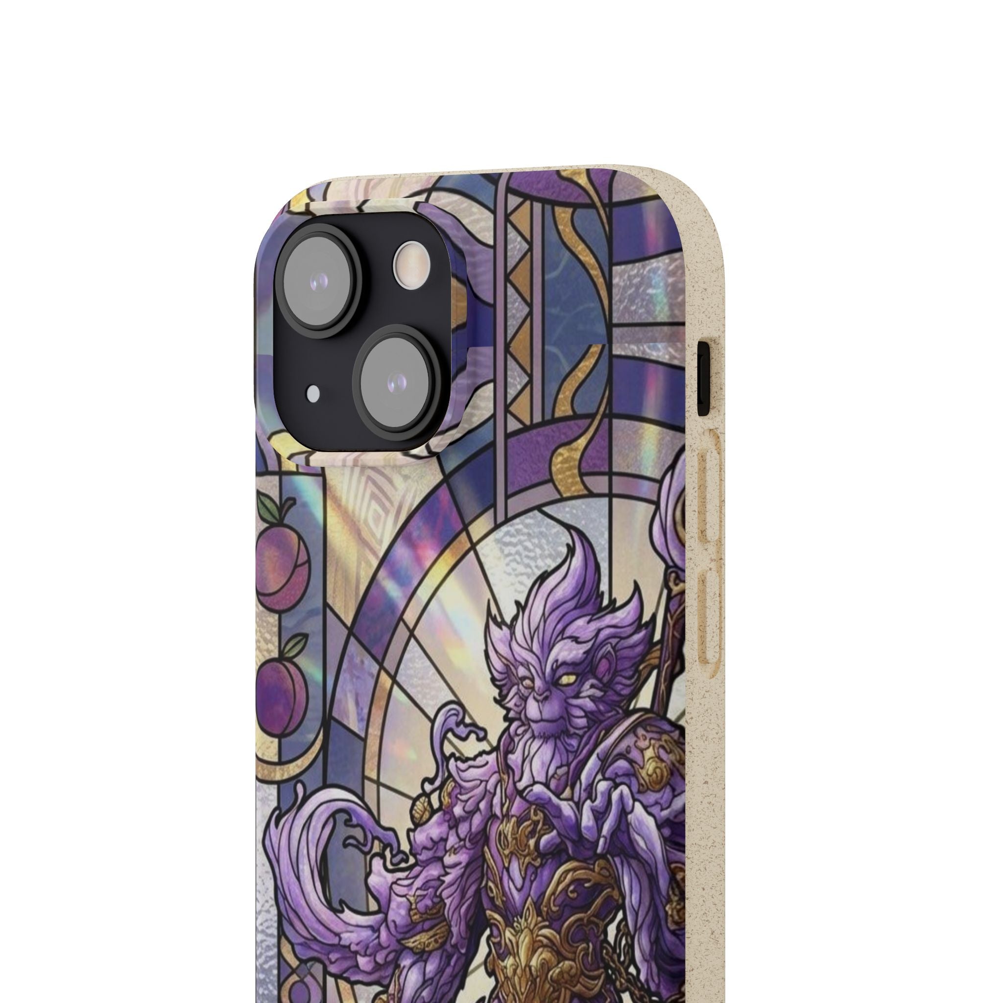 Special MOUMONS003 stained glass Biodegradable Phone Case