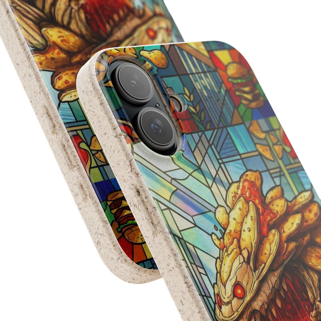 Special MOUMONS006 stained glass Biodegradable Phone Case