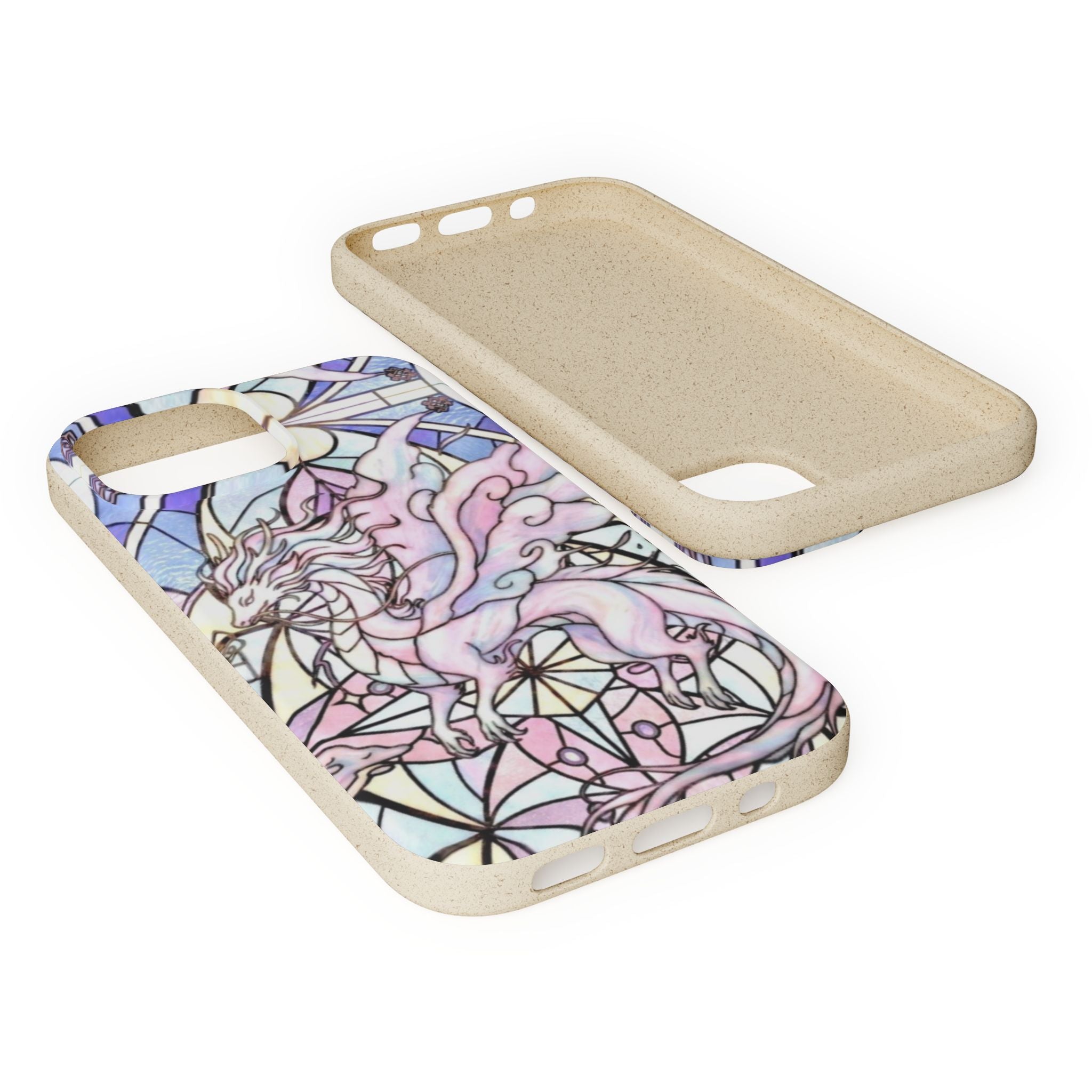 Special MOUMONS024 stained glass biodegradable Phone Case