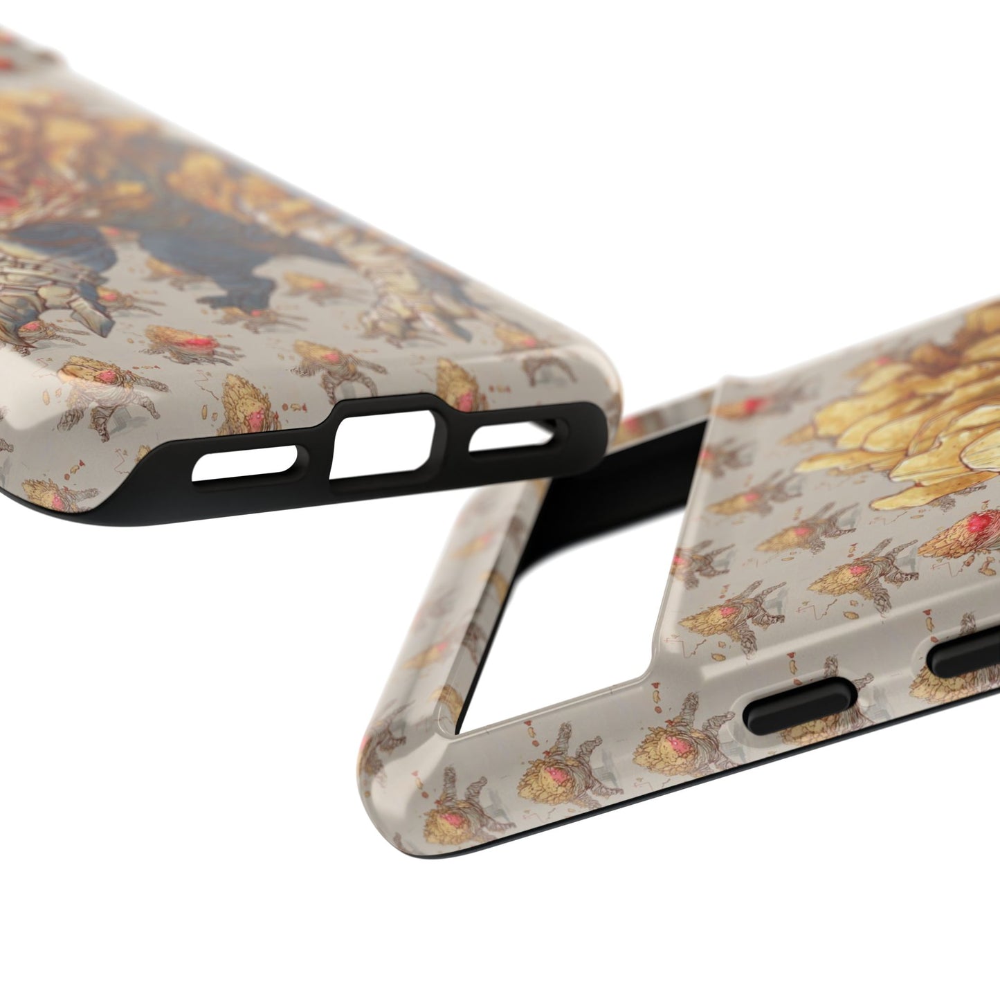MOUMONS008 Phone Case — Gaming Beast with Red Eyes