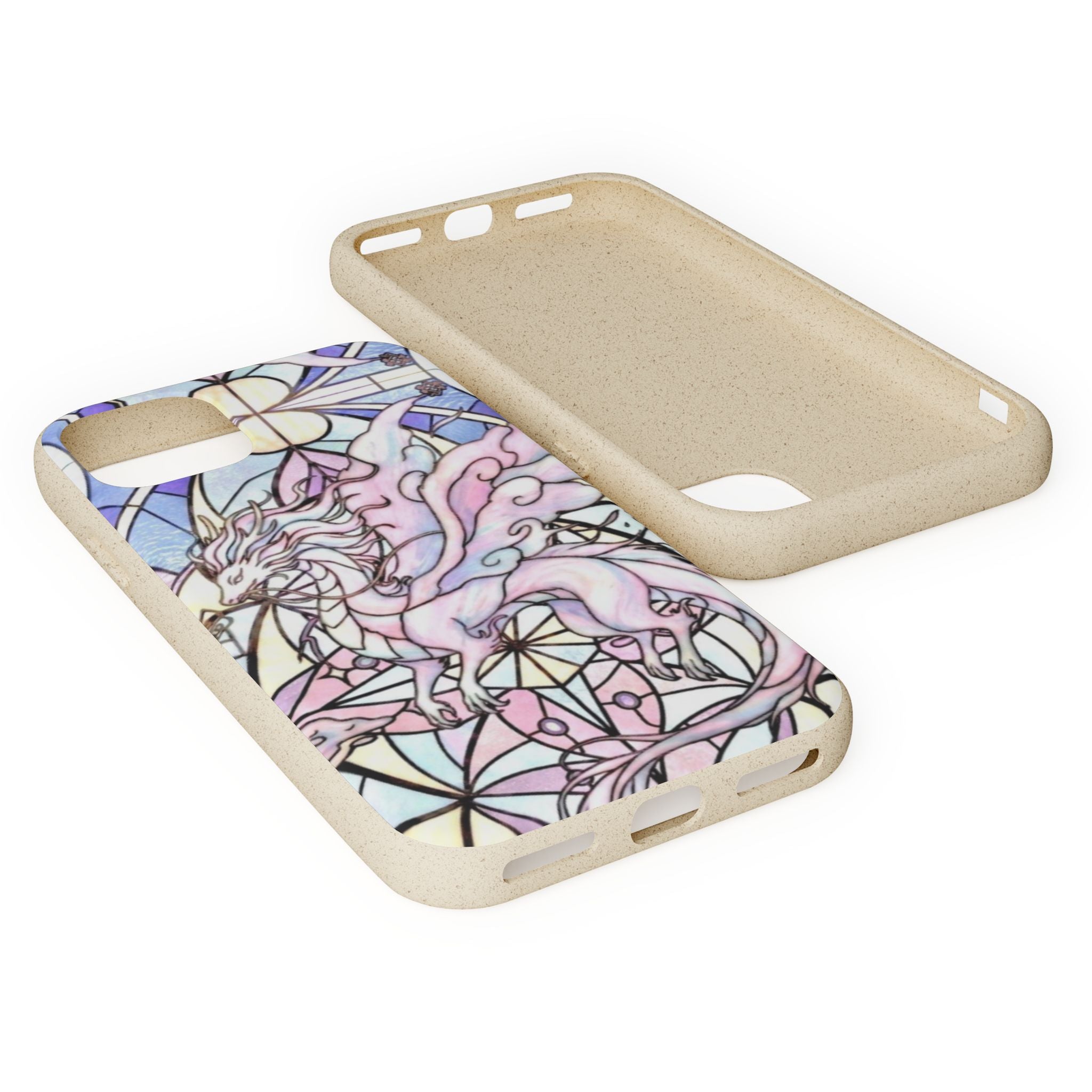 Special MOUMONS024 stained glass biodegradable Phone Case