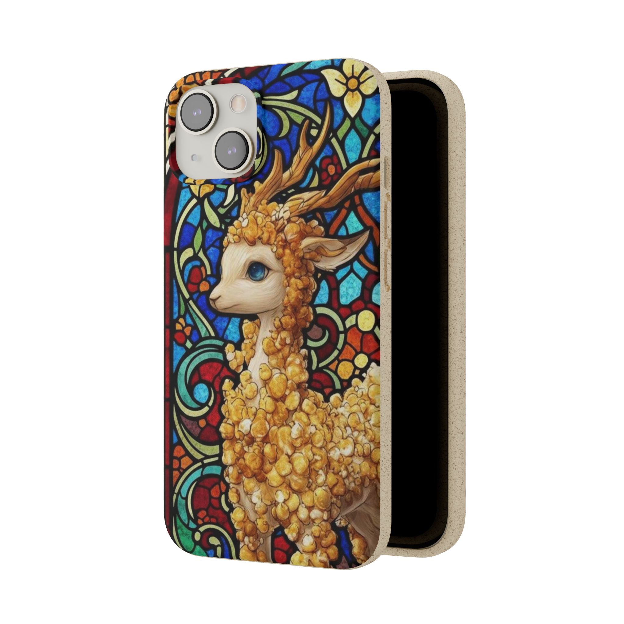 Special MOUMONS001 stained glass Biodegradable Phone Case