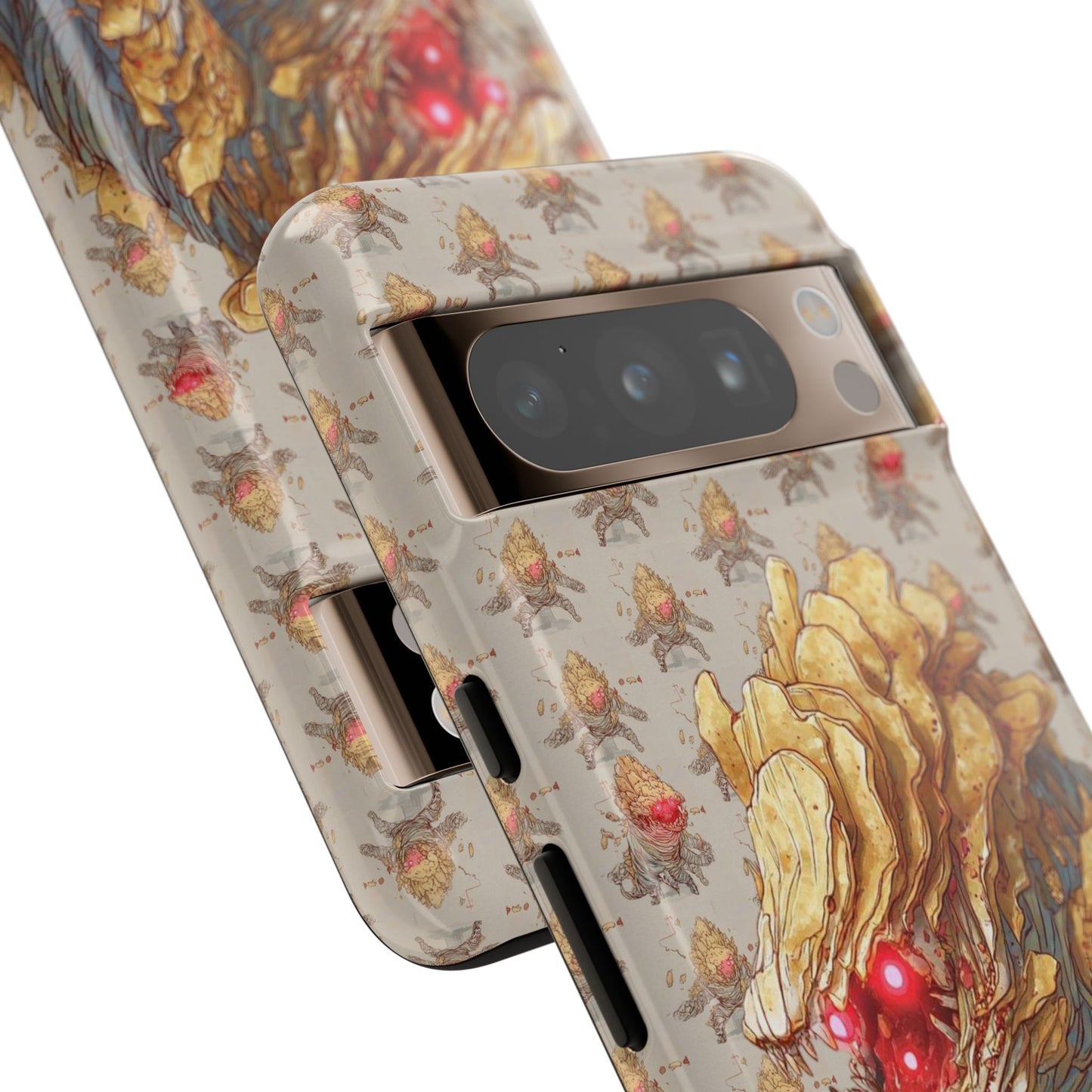 MOUMONS008 Phone Case — Gaming Beast with Red Eyes