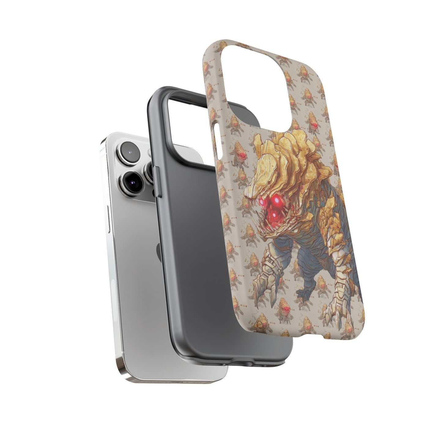 MOUMONS008 Phone Case — Gaming Beast with Red Eyes