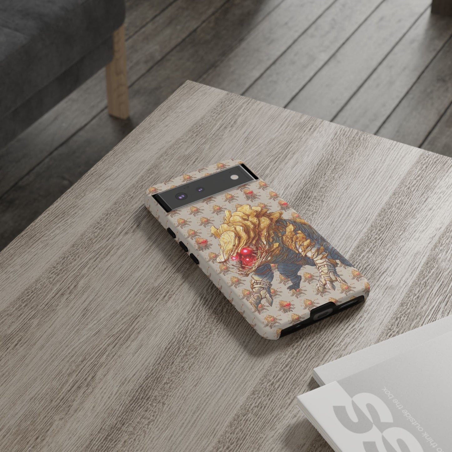 MOUMONS008 Phone Case — Gaming Beast with Red Eyes