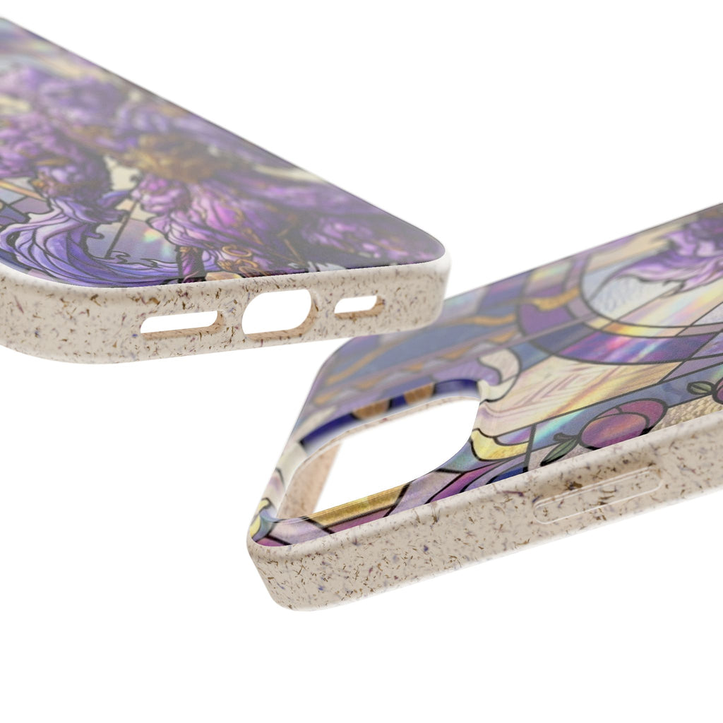 Special MOUMONS003 stained glass Biodegradable Phone Case