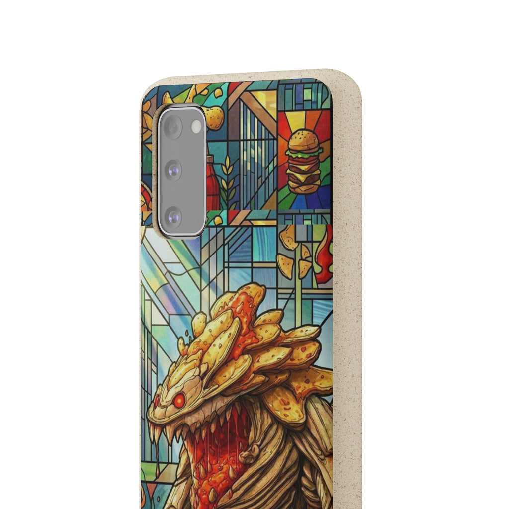 Special MOUMONS006 stained glass Biodegradable Phone Case