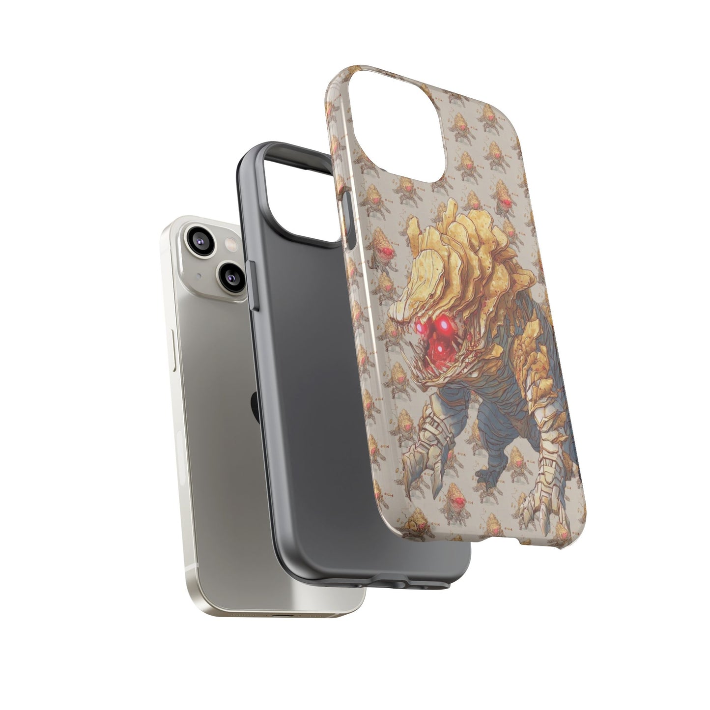 MOUMONS008 Phone Case — Gaming Beast with Red Eyes