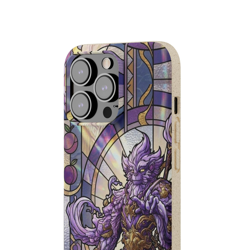 Special MOUMONS003 stained glass Biodegradable Phone Case