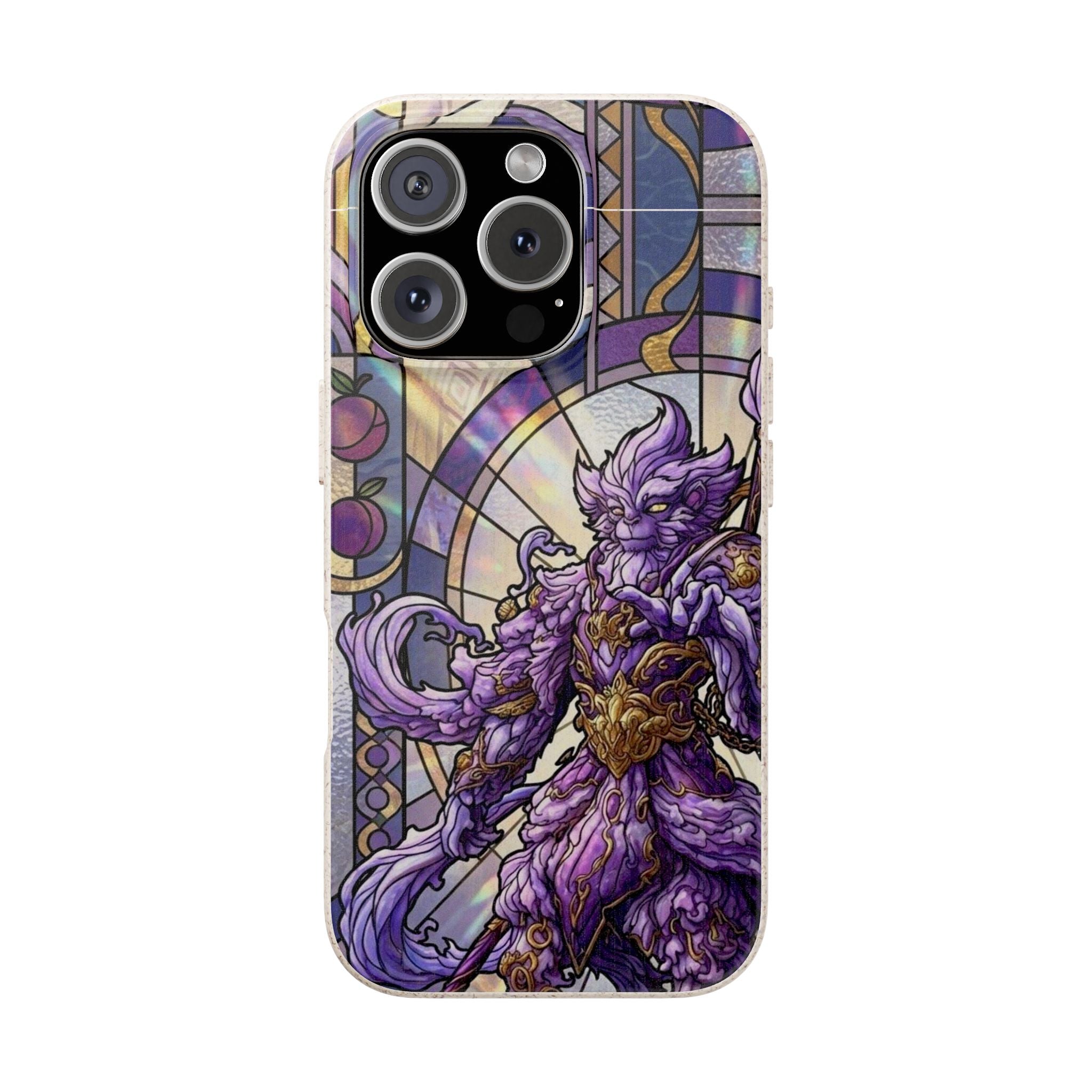 Special MOUMONS003 stained glass Biodegradable Phone Case