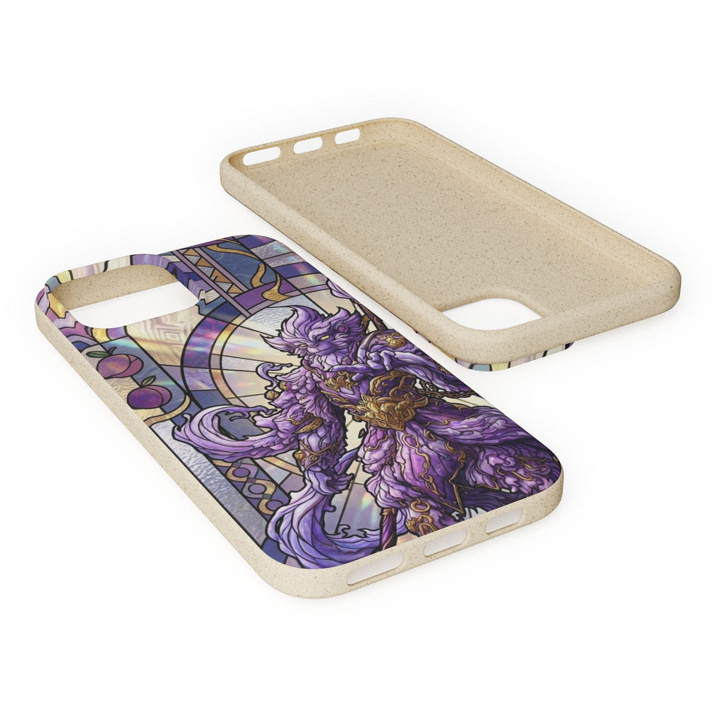 Special MOUMONS003 stained glass Biodegradable Phone Case