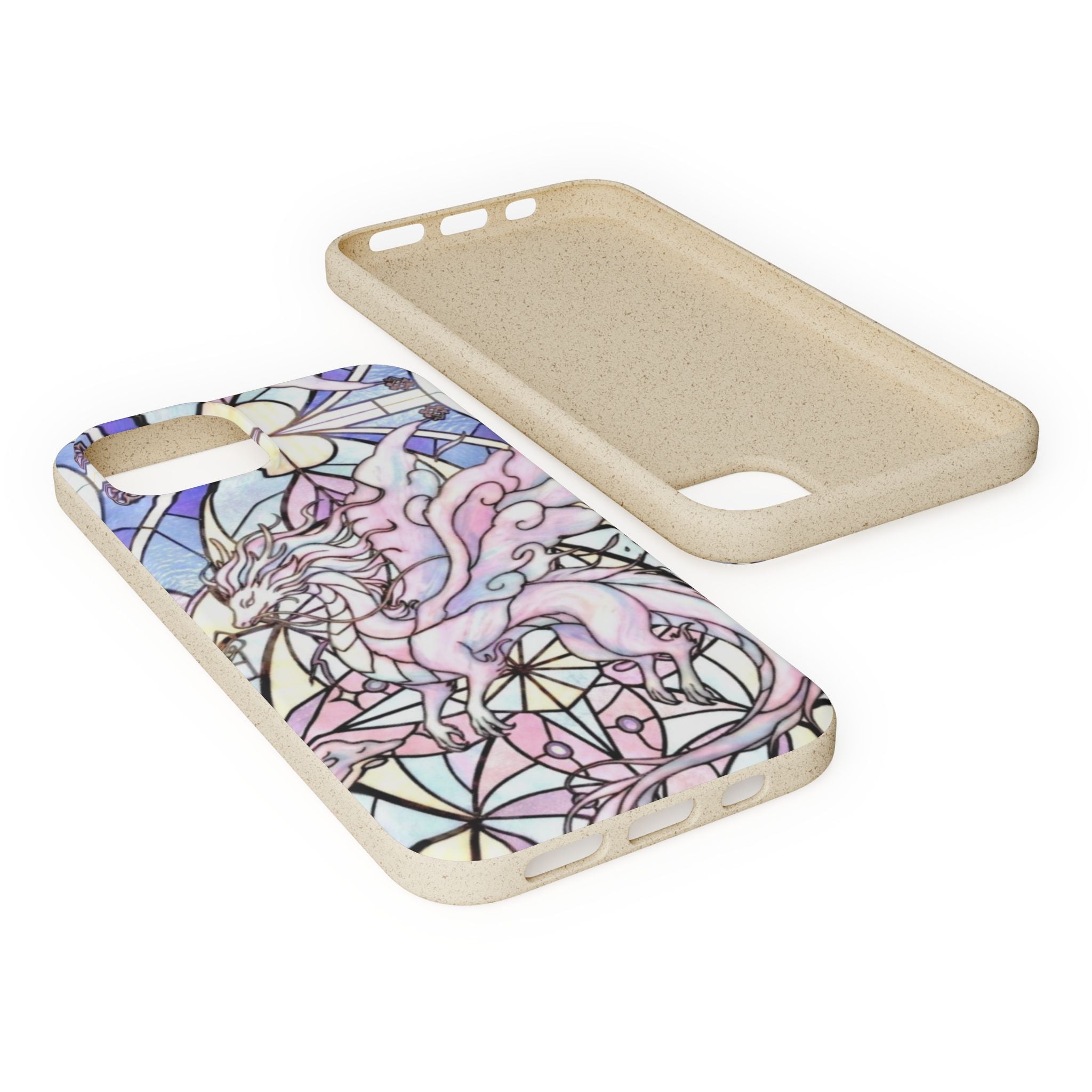 Special MOUMONS024 stained glass biodegradable Phone Case