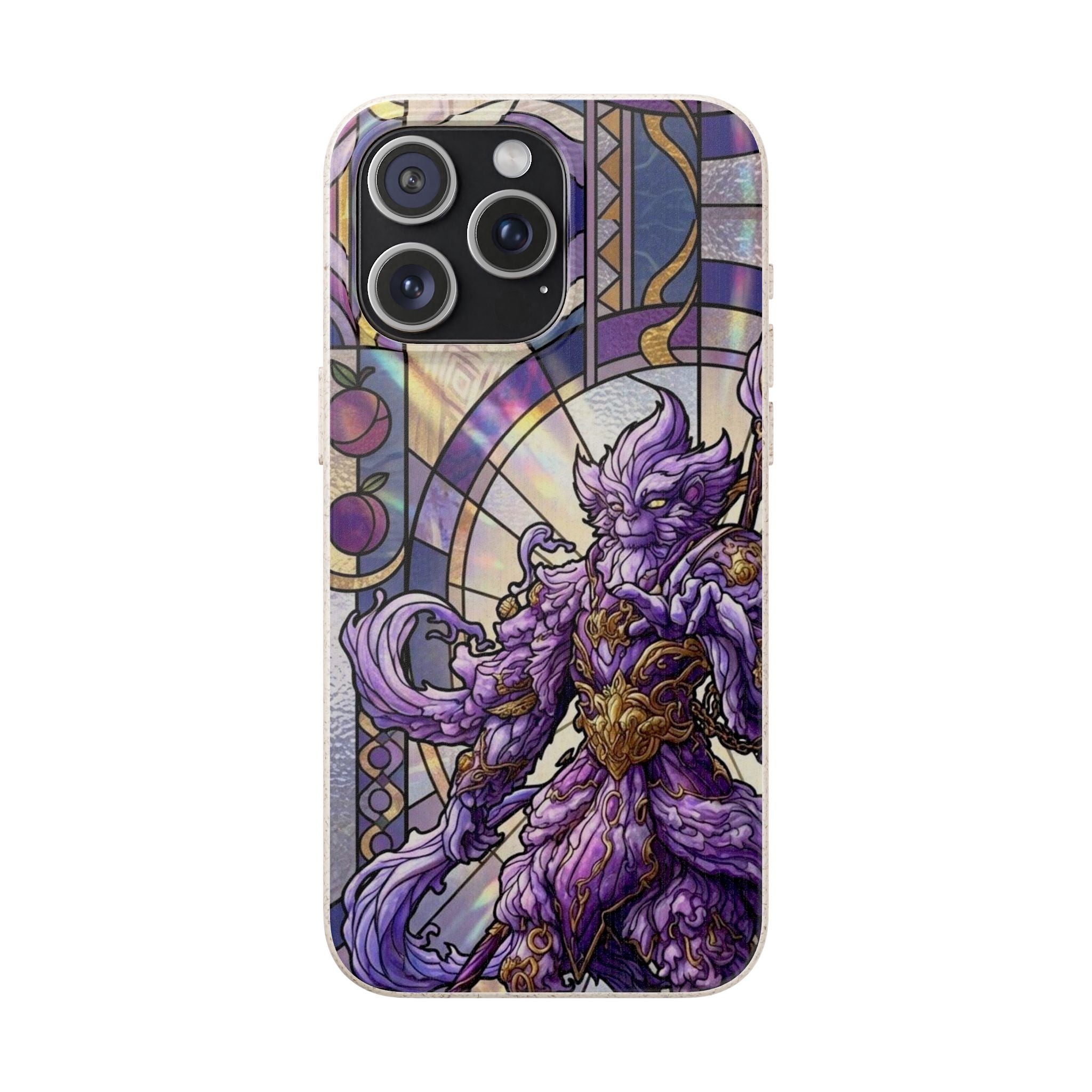 Special MOUMONS003 stained glass Biodegradable Phone Case