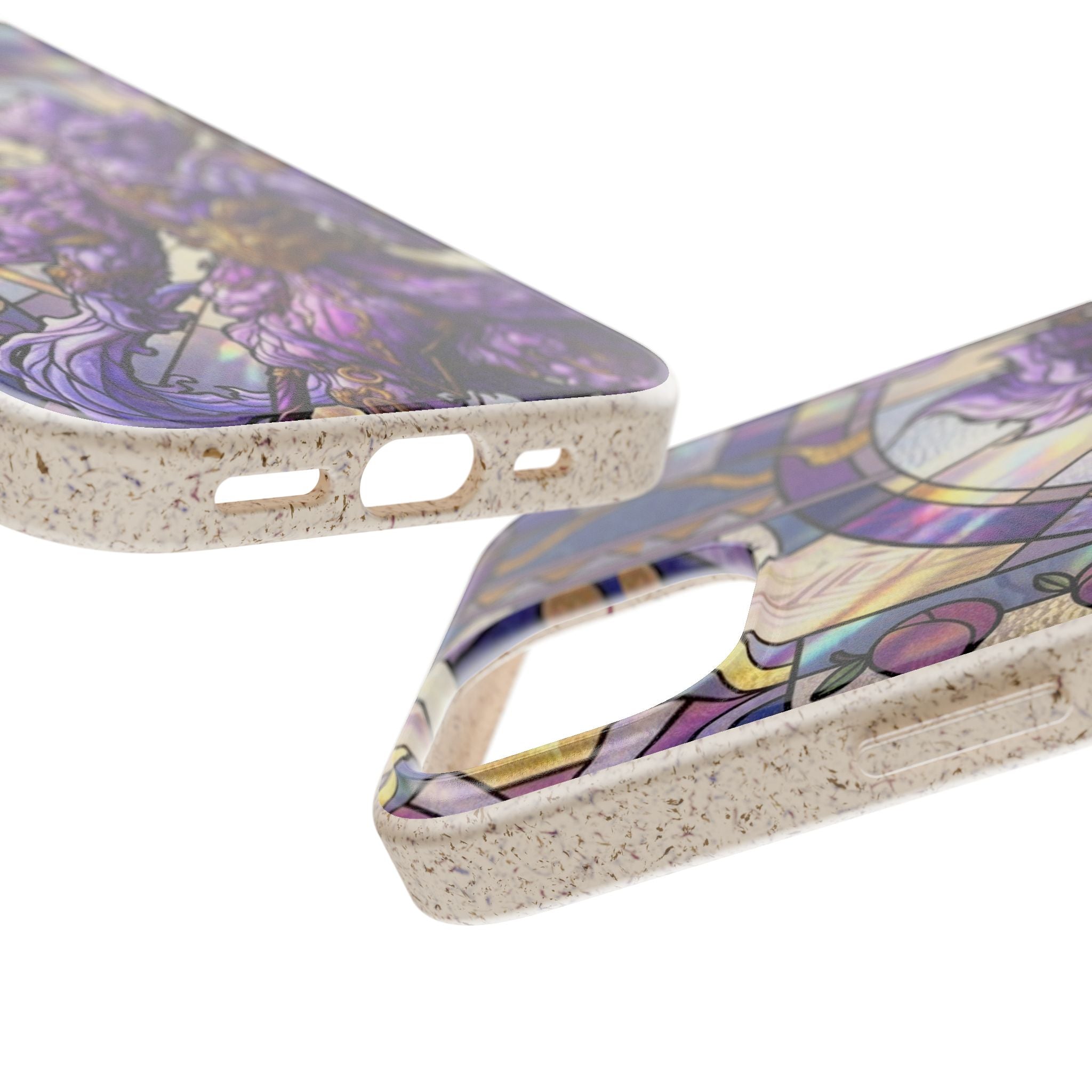 Special MOUMONS003 stained glass Biodegradable Phone Case