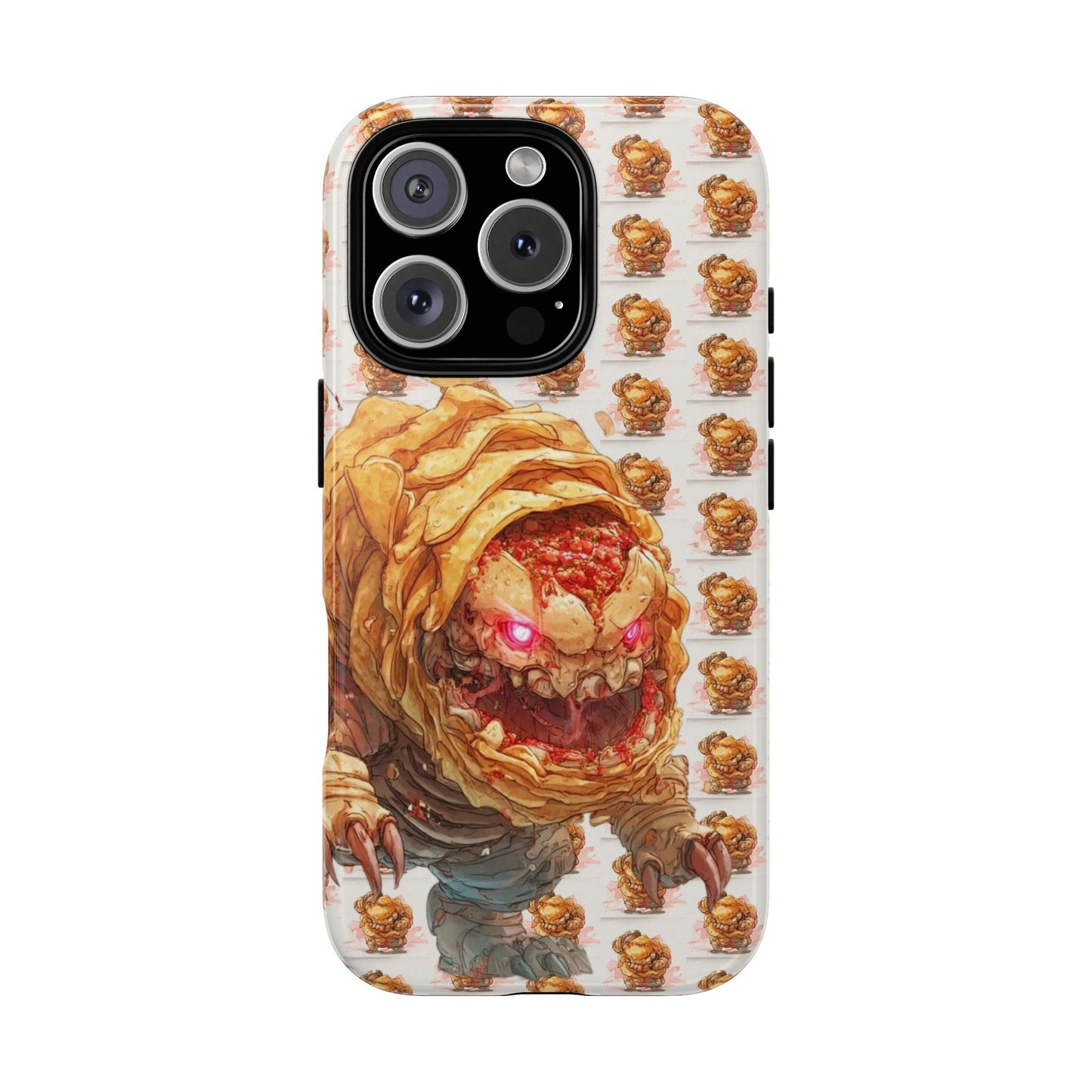 MOUMONS007 Phone Case — Durable Protective iPhone Cover with Creepy Art