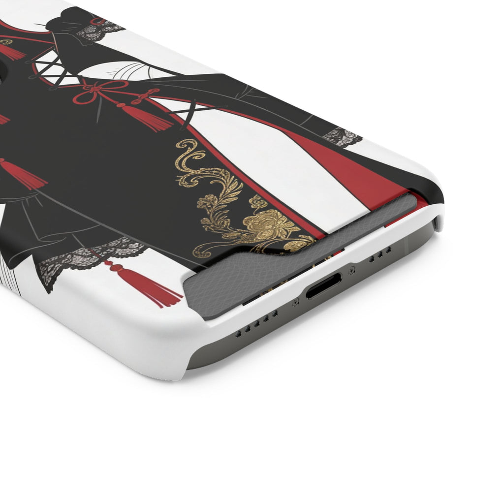 A002 Chinese Traditional Fashion Phone Case with Card Holder