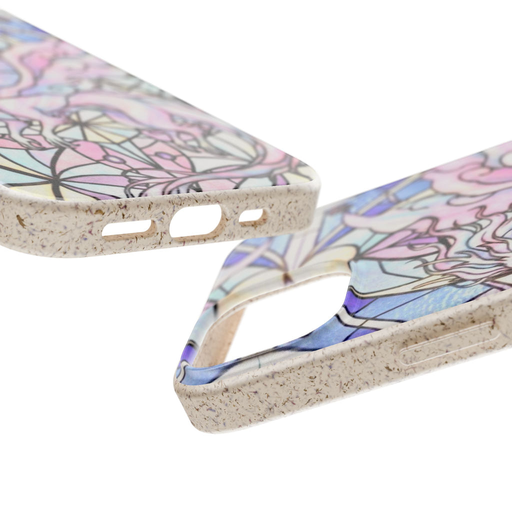 Special MOUMONS024 stained glass biodegradable Phone Case