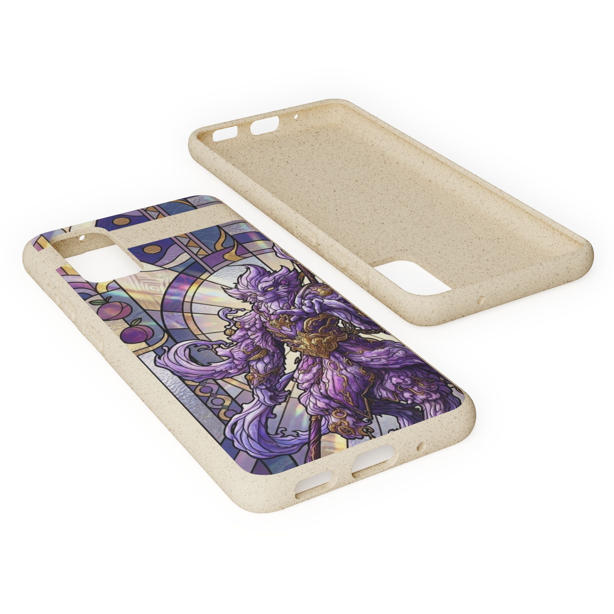 Special MOUMONS003 stained glass Biodegradable Phone Case